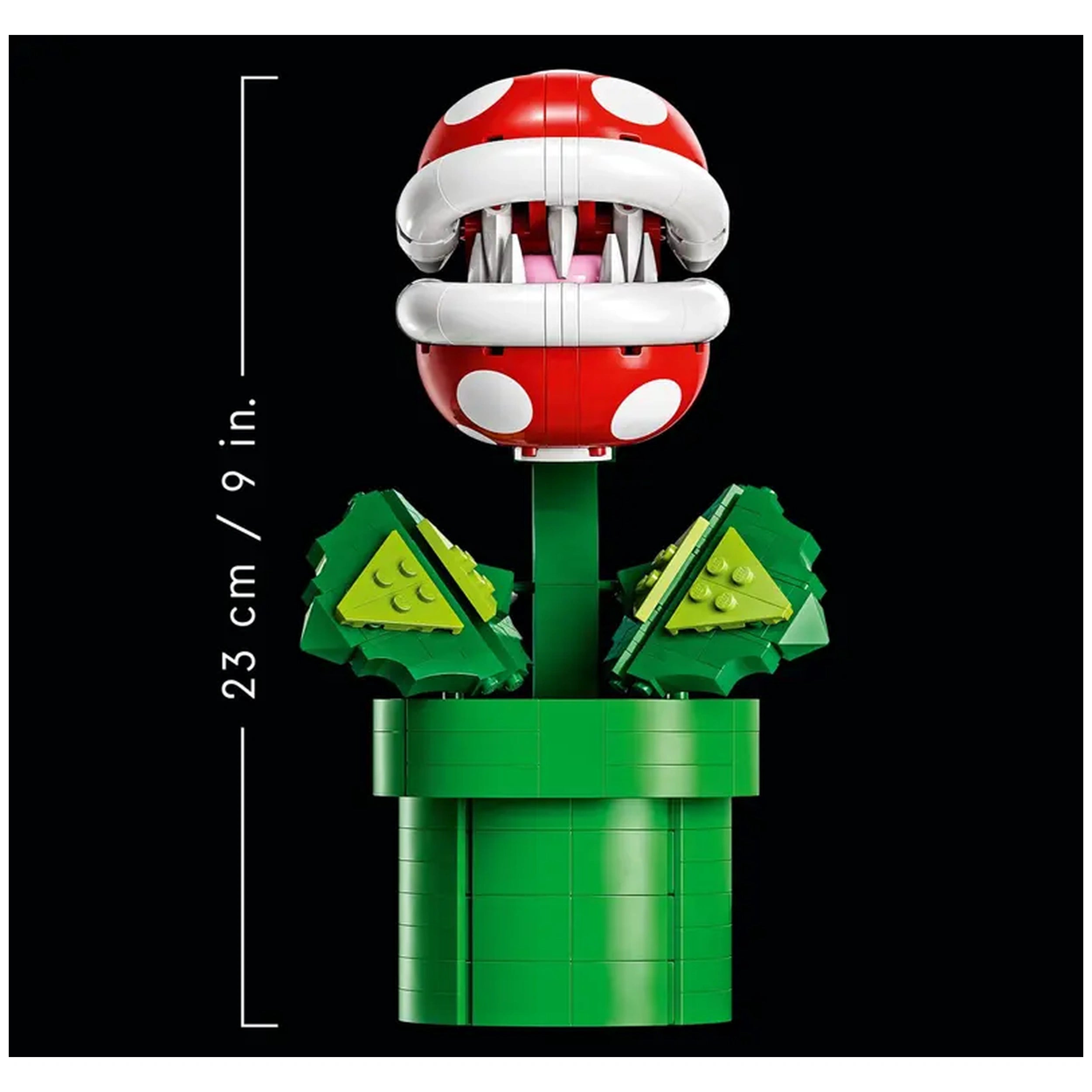 Lego - Super Mario - Set de Construcción de la Planta Piraña - Juguetes