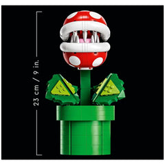 Lego - Super Mario - Set de Construcción de la Planta Piraña - Juguetes