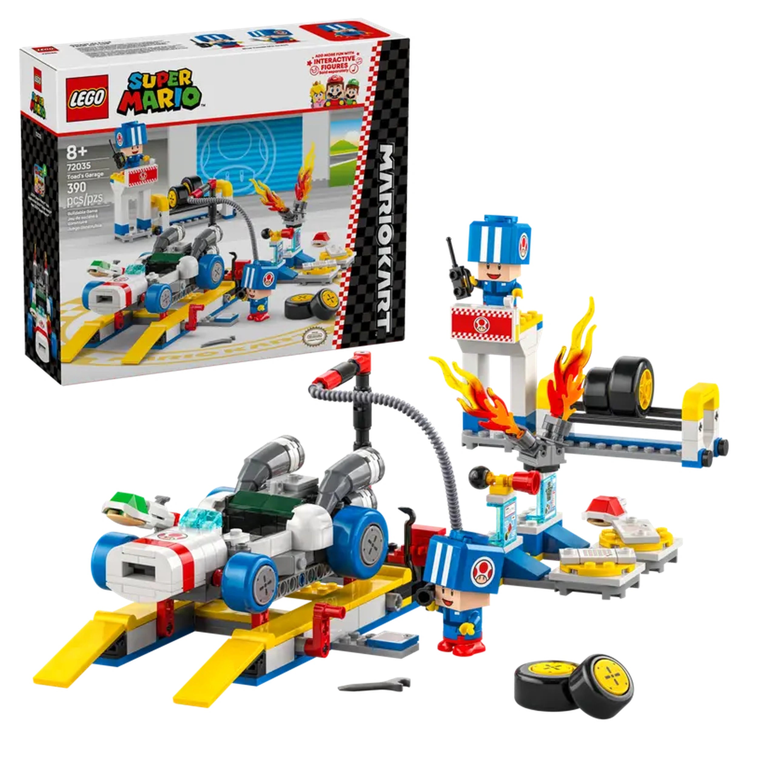 Lego - Super Mario - Toad's Garage - Construction Set Toys
