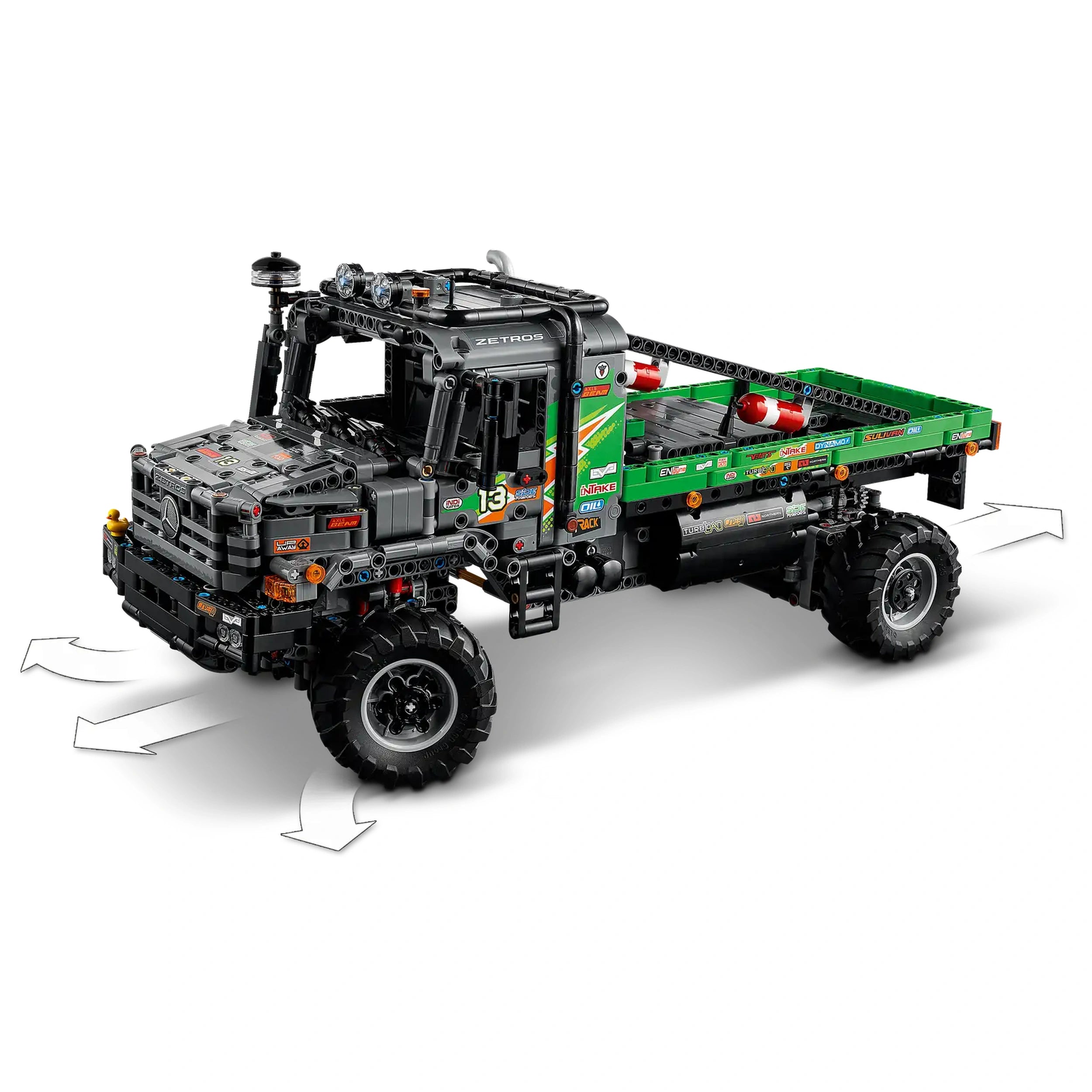 Lego - Technic - Camión de Prueba 4x4 Mercedes-Benz Zetros - Juguetes de Construcción