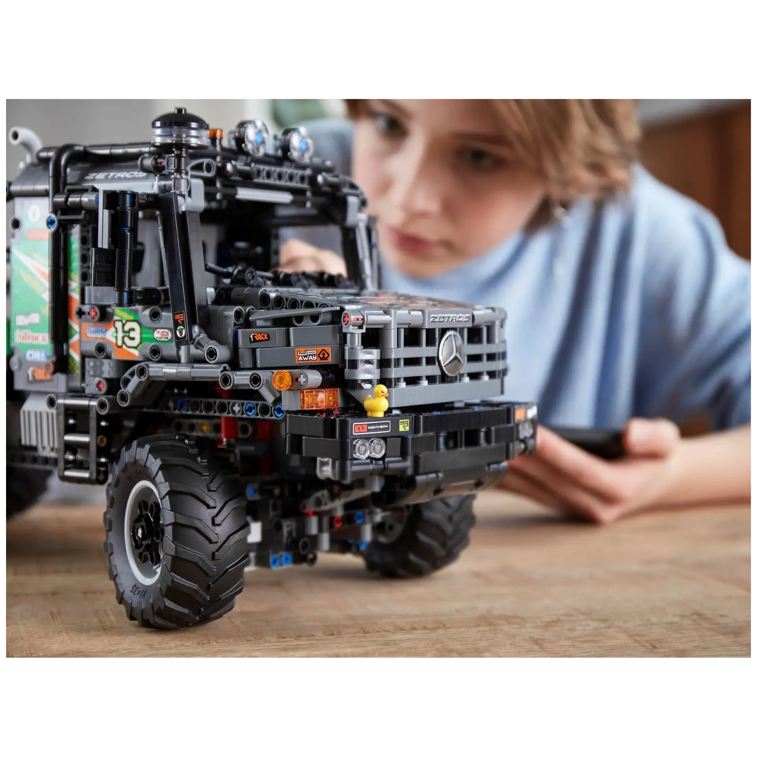 Lego - Technic - Camión de Prueba 4x4 Mercedes-Benz Zetros - Juguetes de Construcción