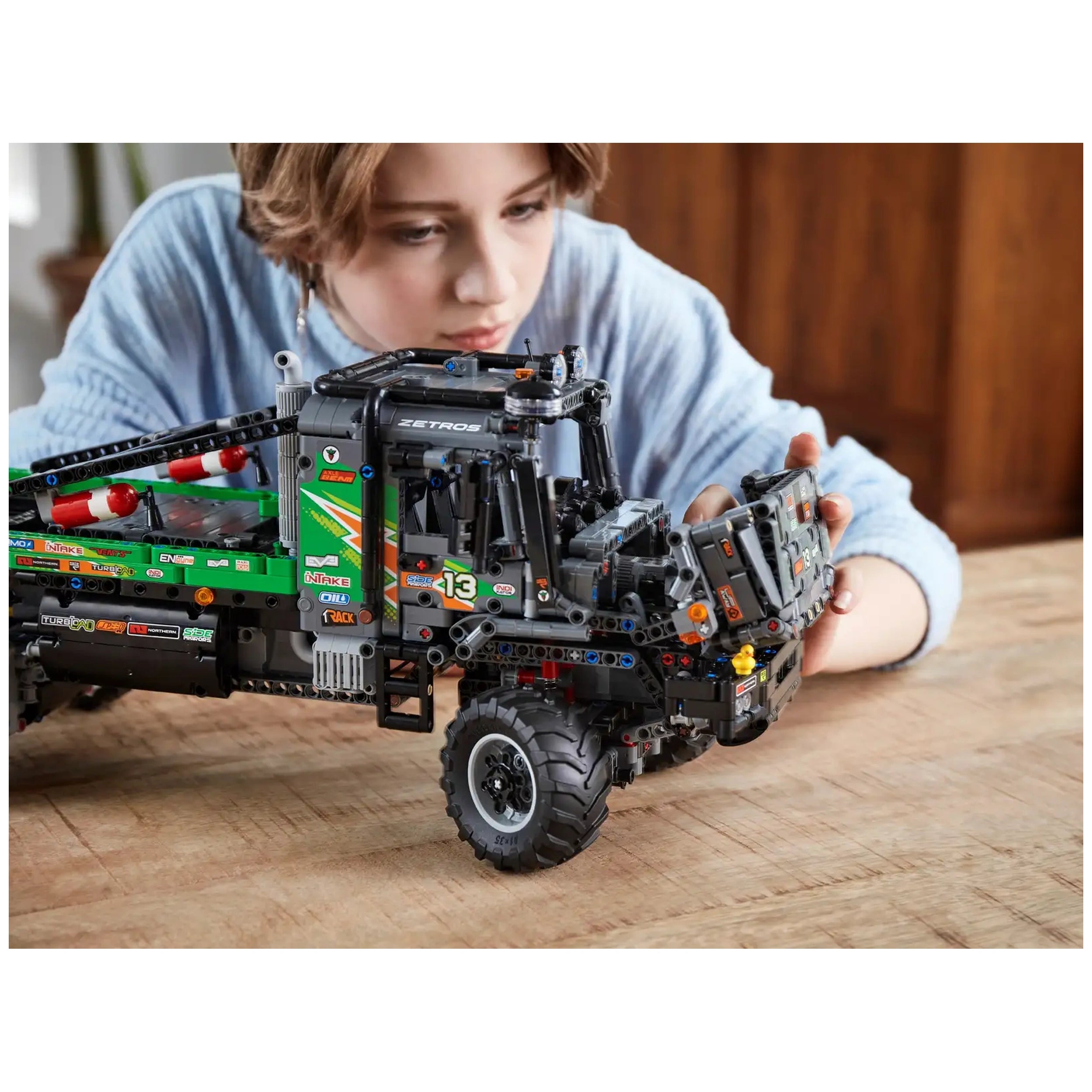 Lego - Technic - Camión de Prueba 4x4 Mercedes-Benz Zetros - Juguetes de Construcción