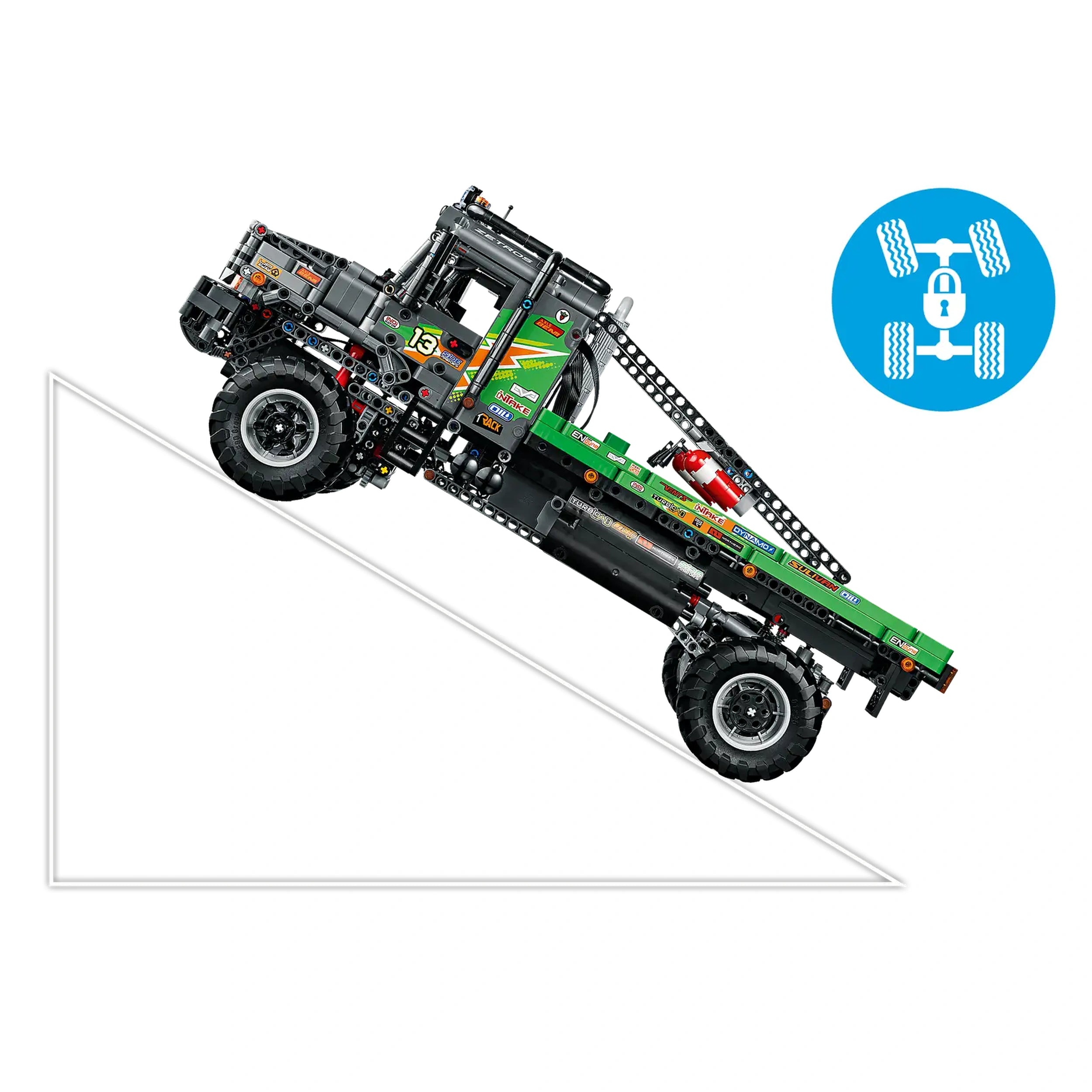Lego - Technic - Camión de Prueba 4x4 Mercedes-Benz Zetros - Juguetes de Construcción