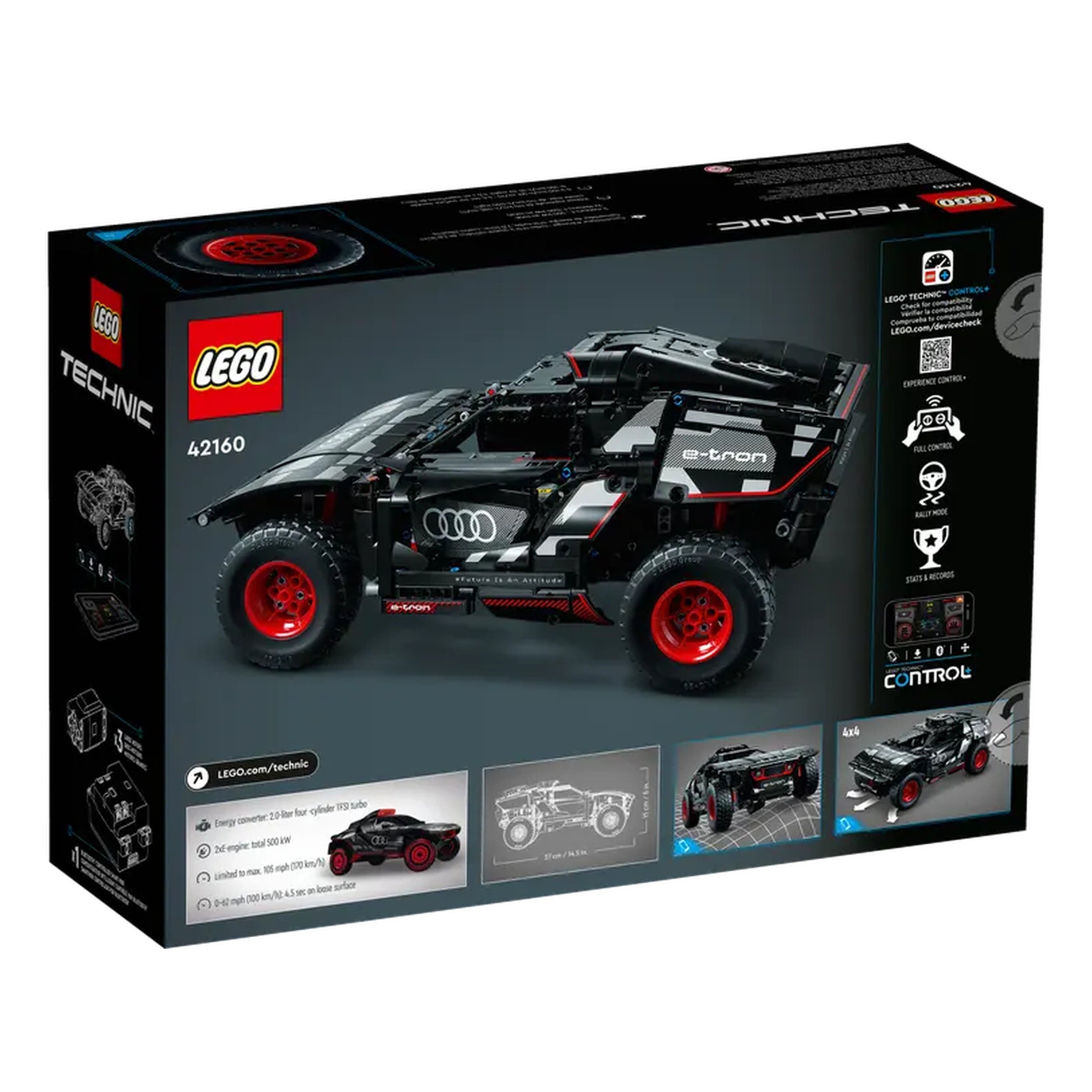 Lego - Technic - Audi RS Q e-tron - Set de Construcción de Juguetes