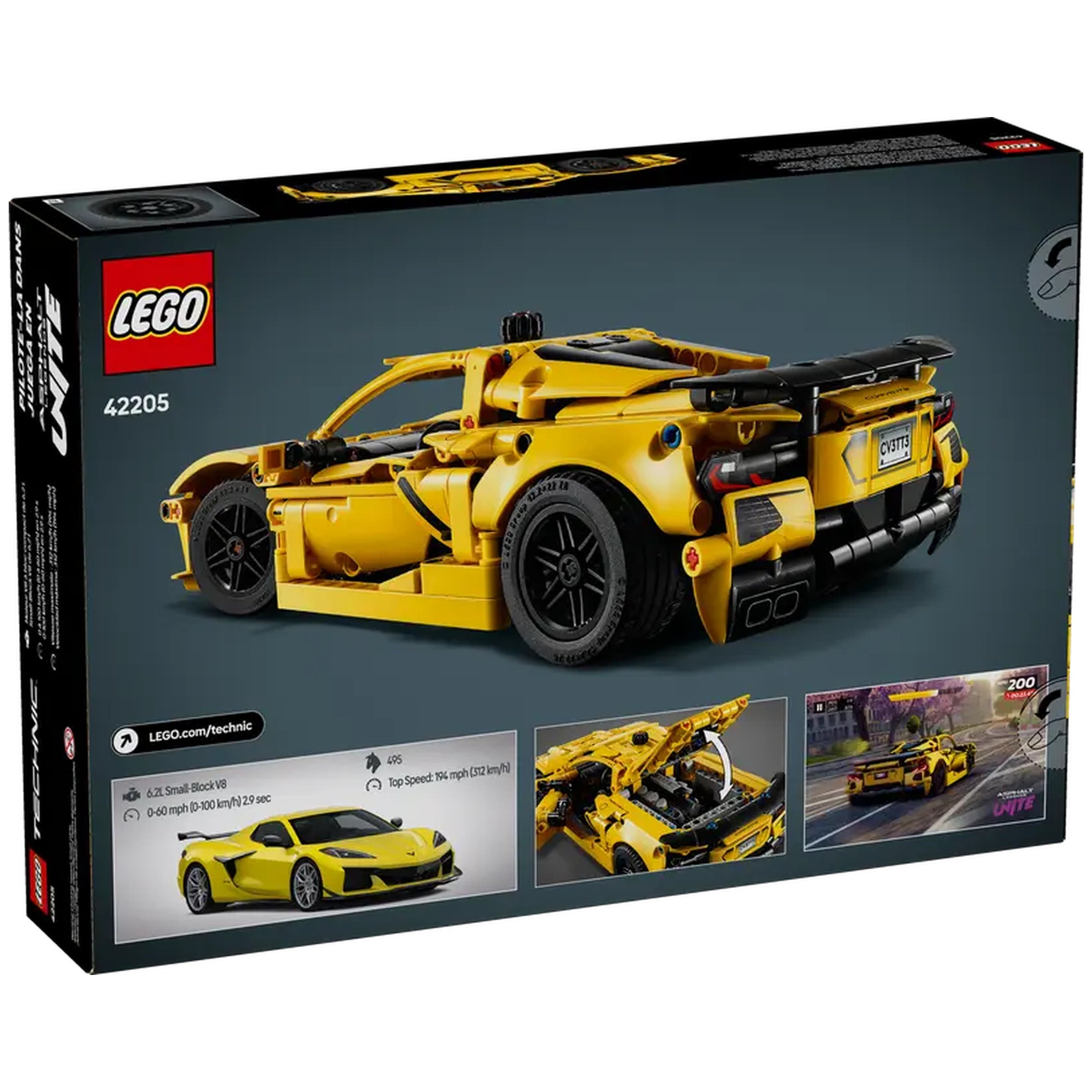 Lego - Technic - Chevrolet Corvette Stingray - Juguete de Construcción