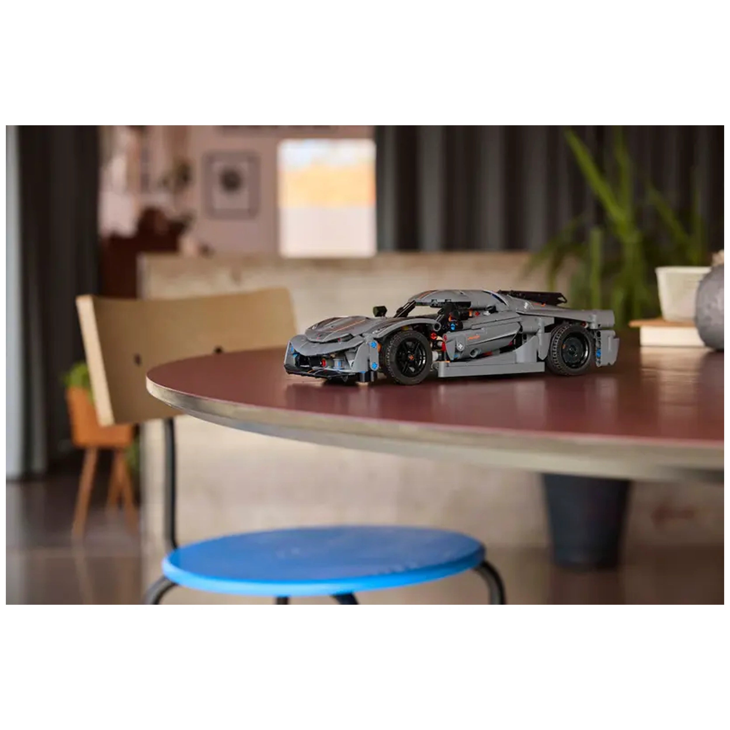 Lego - Technic - Koenigsegg Jesko Absolut Hypercar Gris - Set de Construcción Juguetes