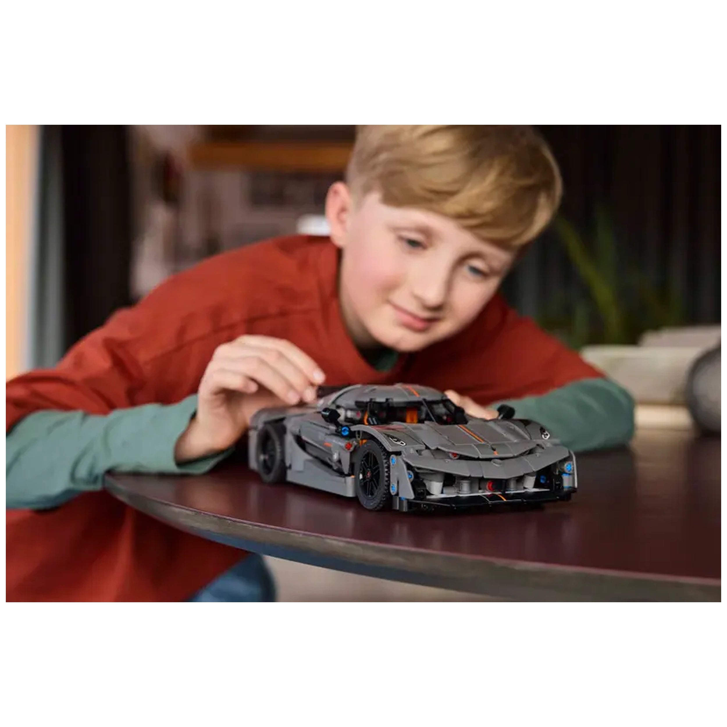 Lego - Technic - Koenigsegg Jesko Absolut Hypercar Gris - Set de Construcción Juguetes