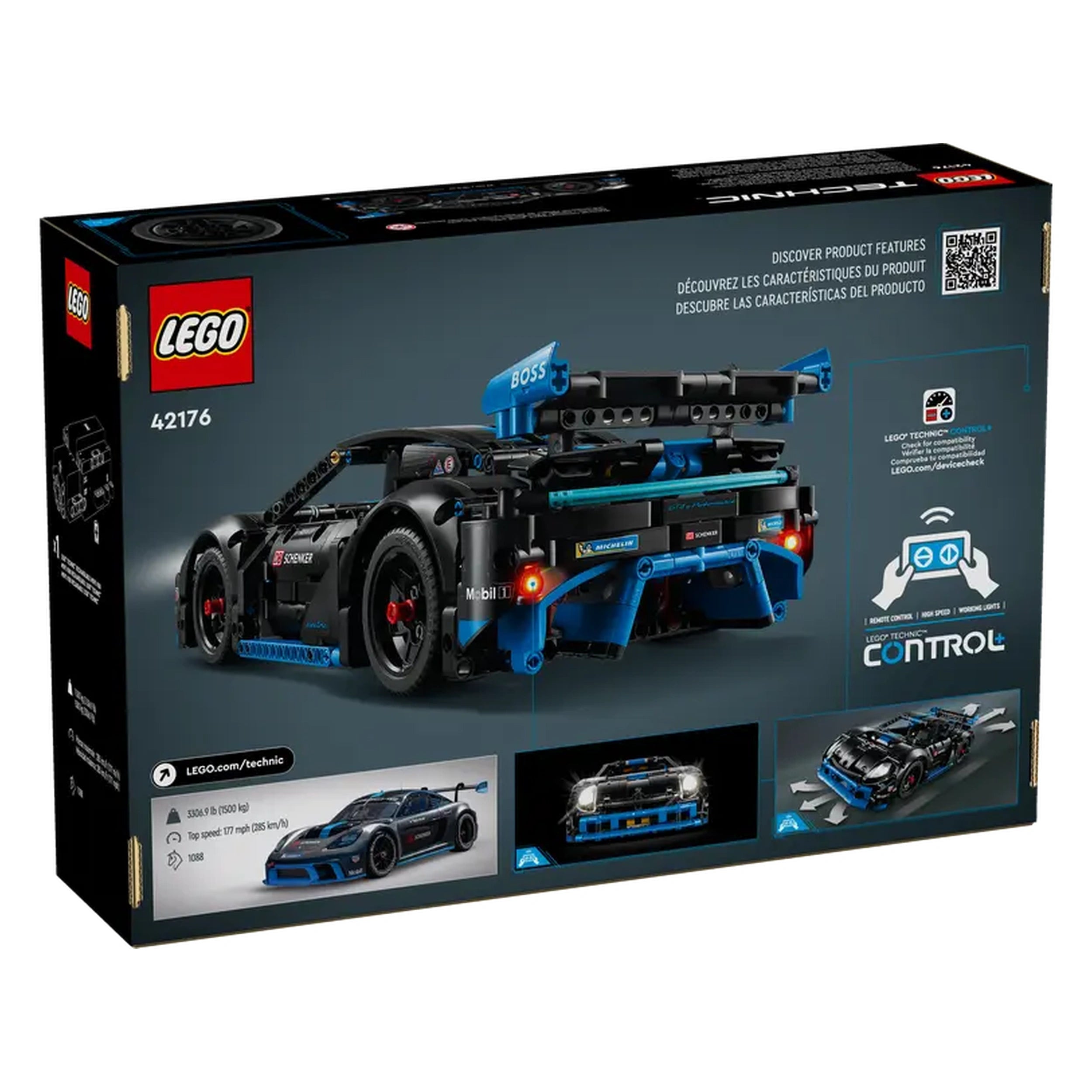 Lego - Technic - Porsche GT4 e-Performance Race Car - Construction Set Toys