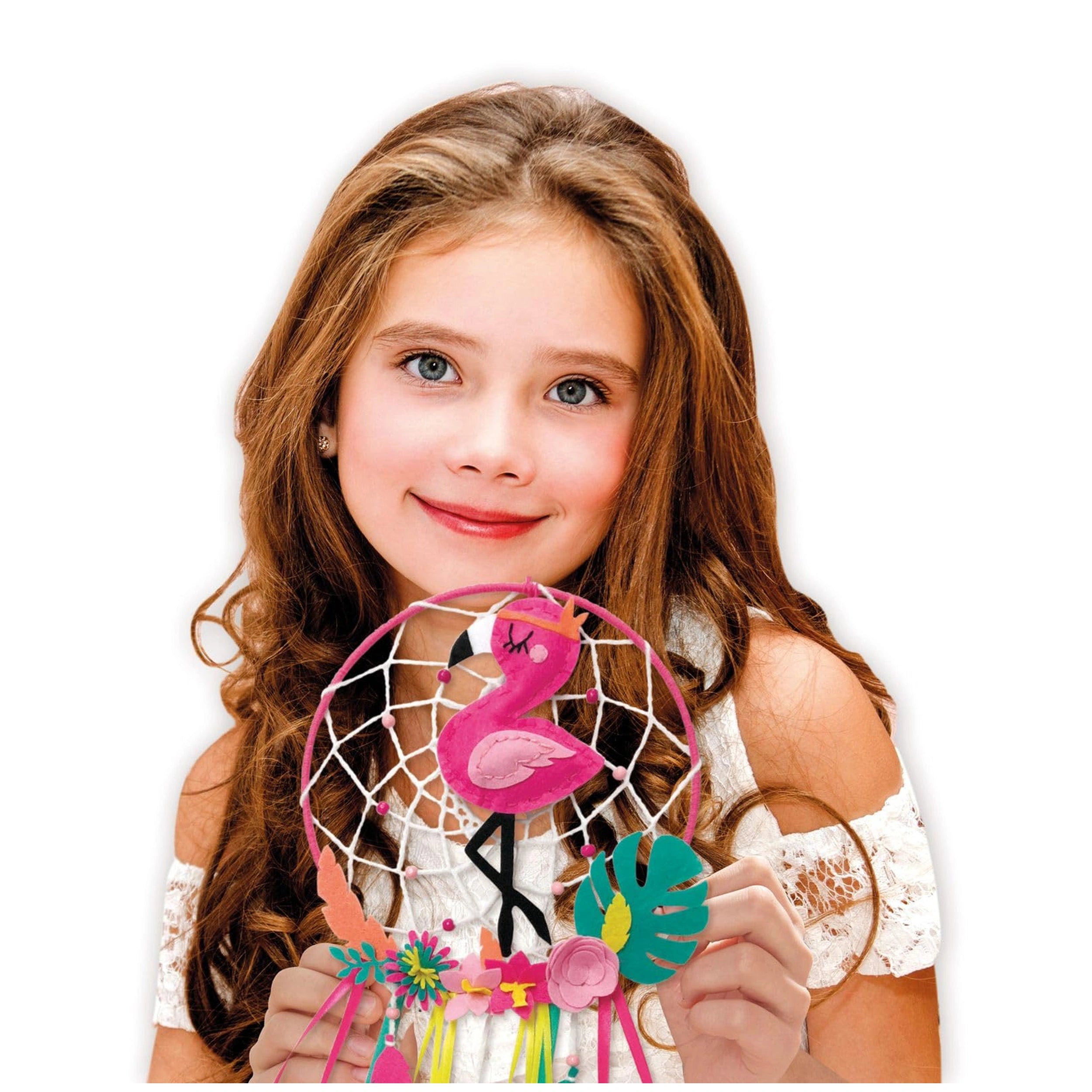 Lena - Dreamcatcher Flamingo - Artes y Manualidades