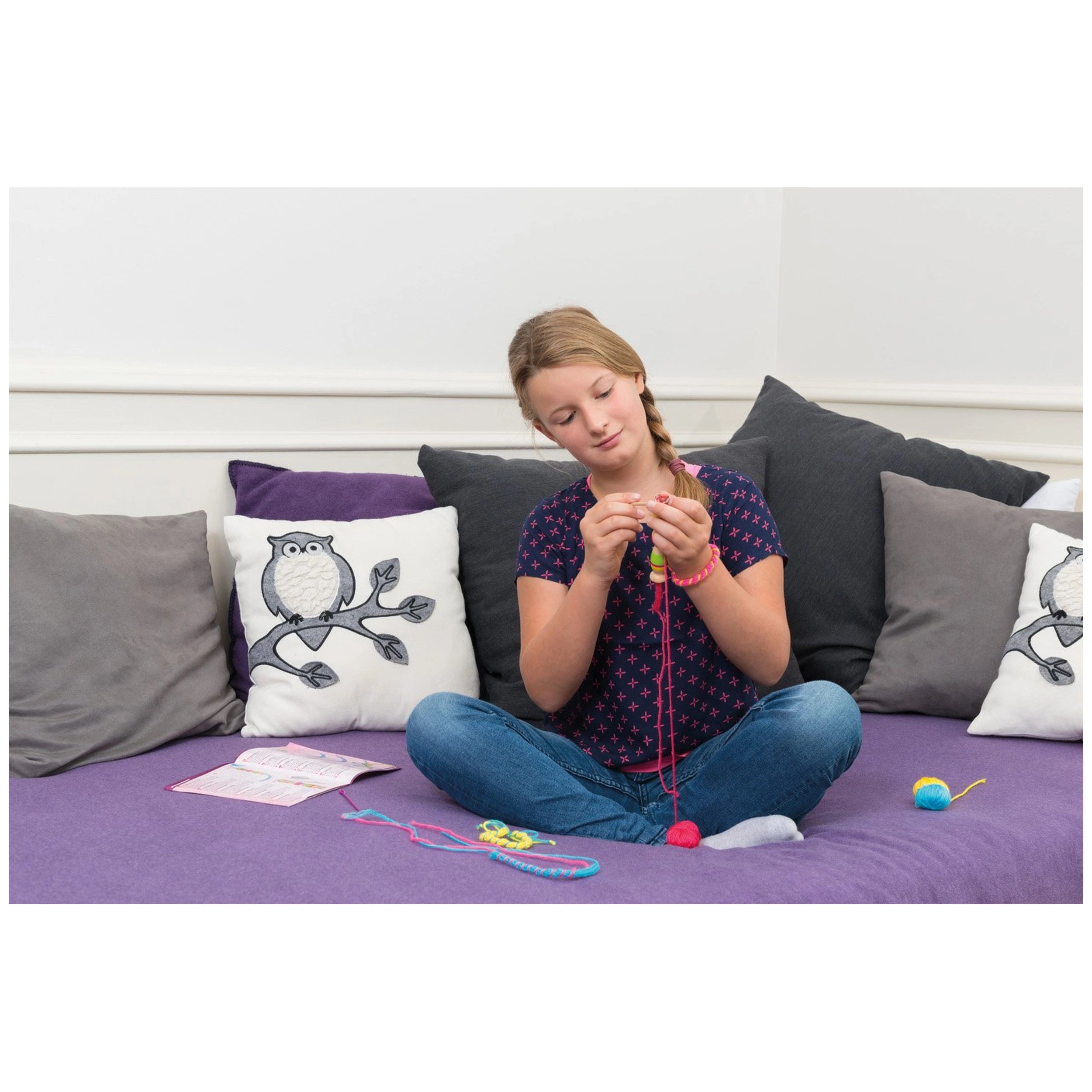 Lena - Set de Tejer Nancy - Artes y Manualidades