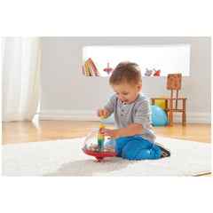 Lena - Trompo - Ferrocarril Rotatorio 19 cm - Juguetes de Actividad para Bebés