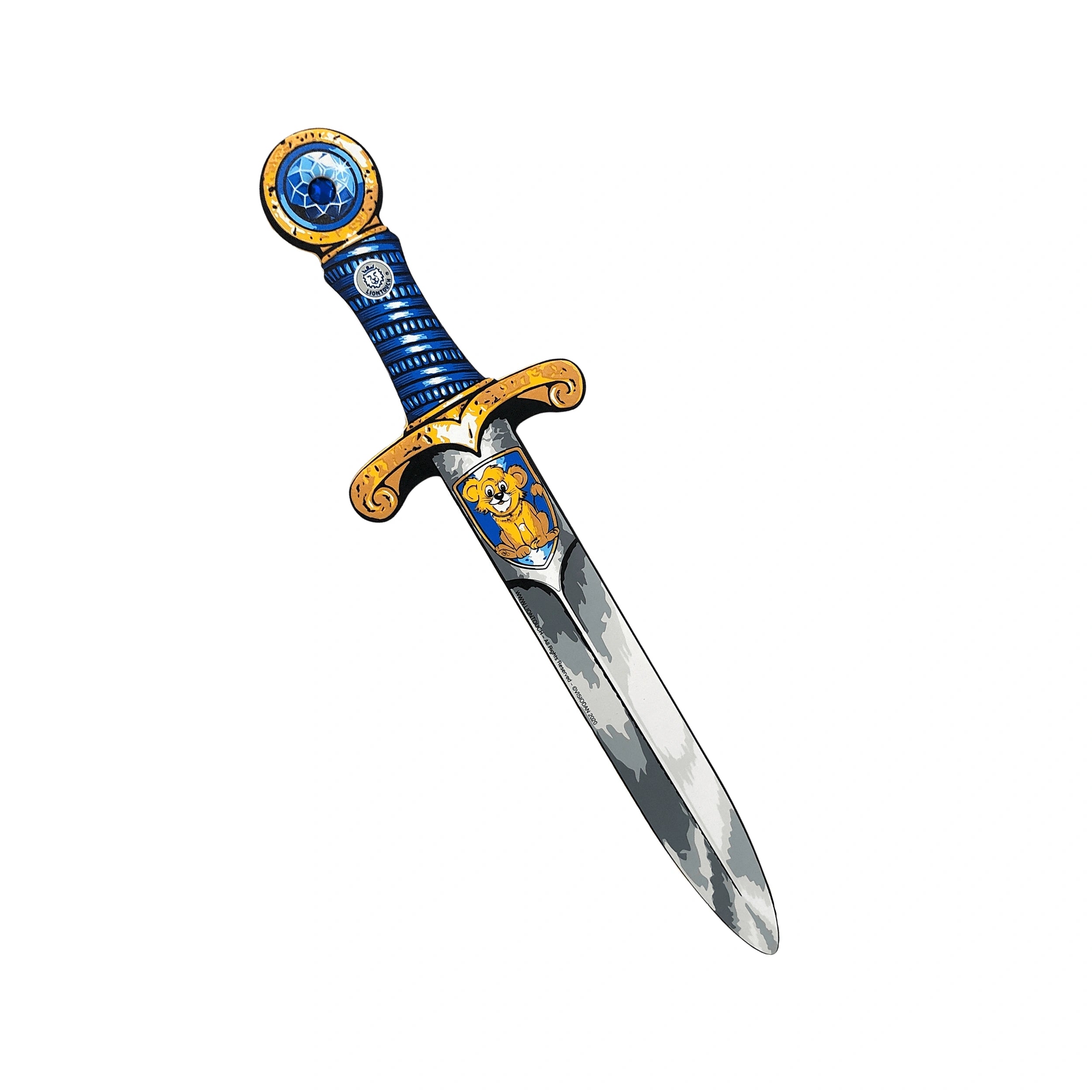 Liontouch - Mini espada león · Azul - La línea Mini León - Profesiones de juego de rol y simulación