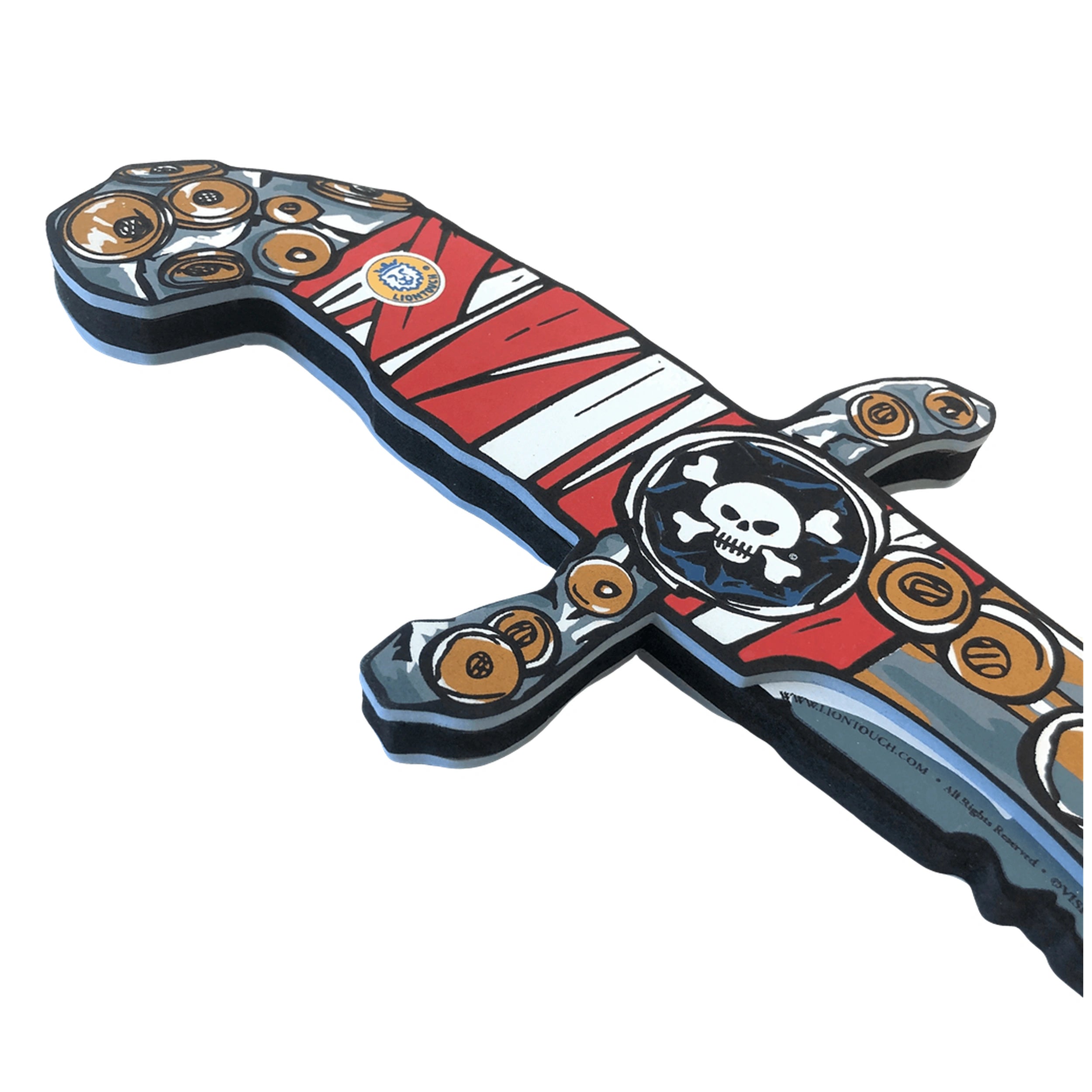 Liontouch - Cuchillo Pirata - Raya Roja Pirata - Profesiones de Juego y Juego de Roles