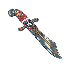 Liontouch - Cuchillo Pirata - Raya Roja Pirata - Profesiones de Juego y Juego de Roles
