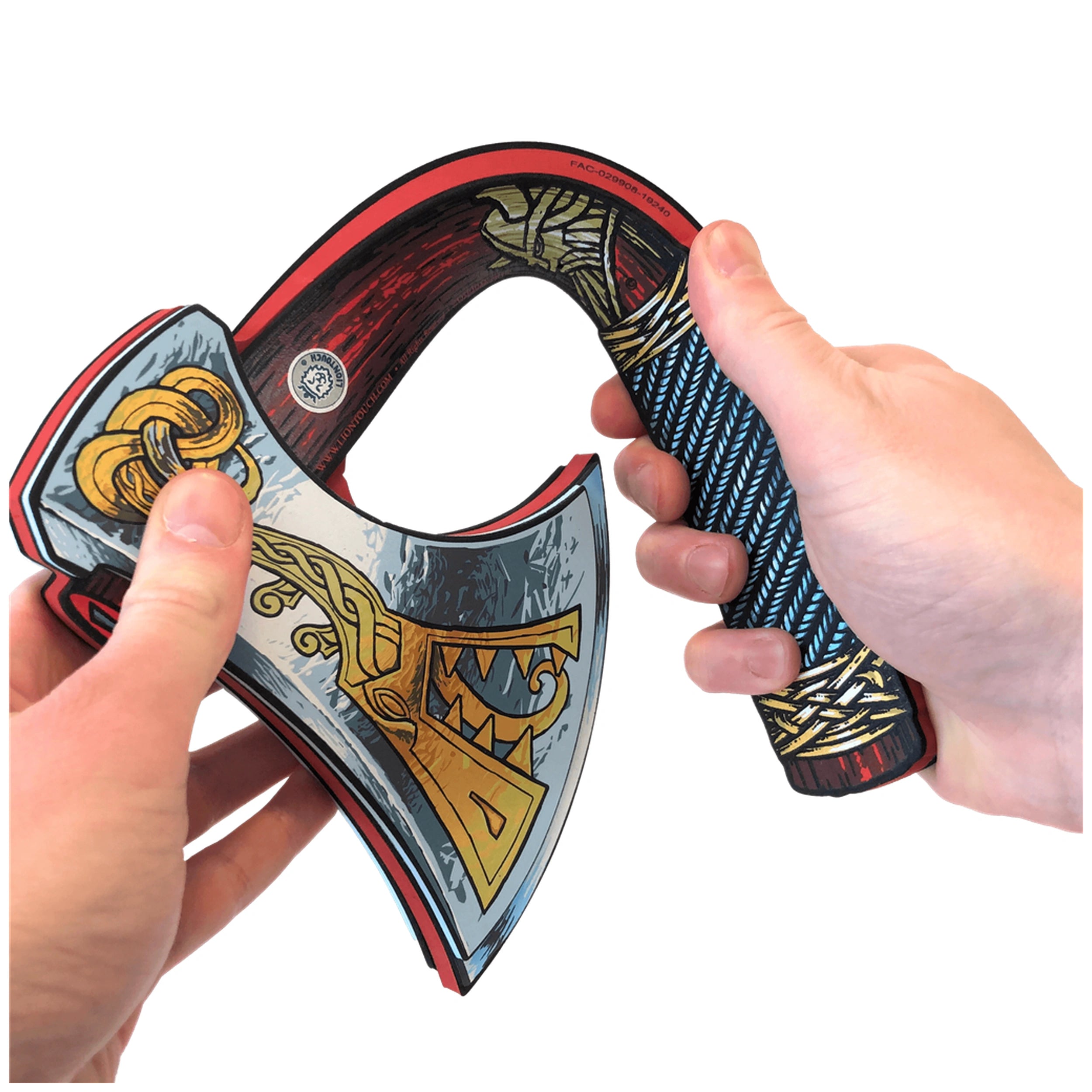 Liontouch - Viking Axe - Viking Chief Harald - Pretend Professions & Role Playing