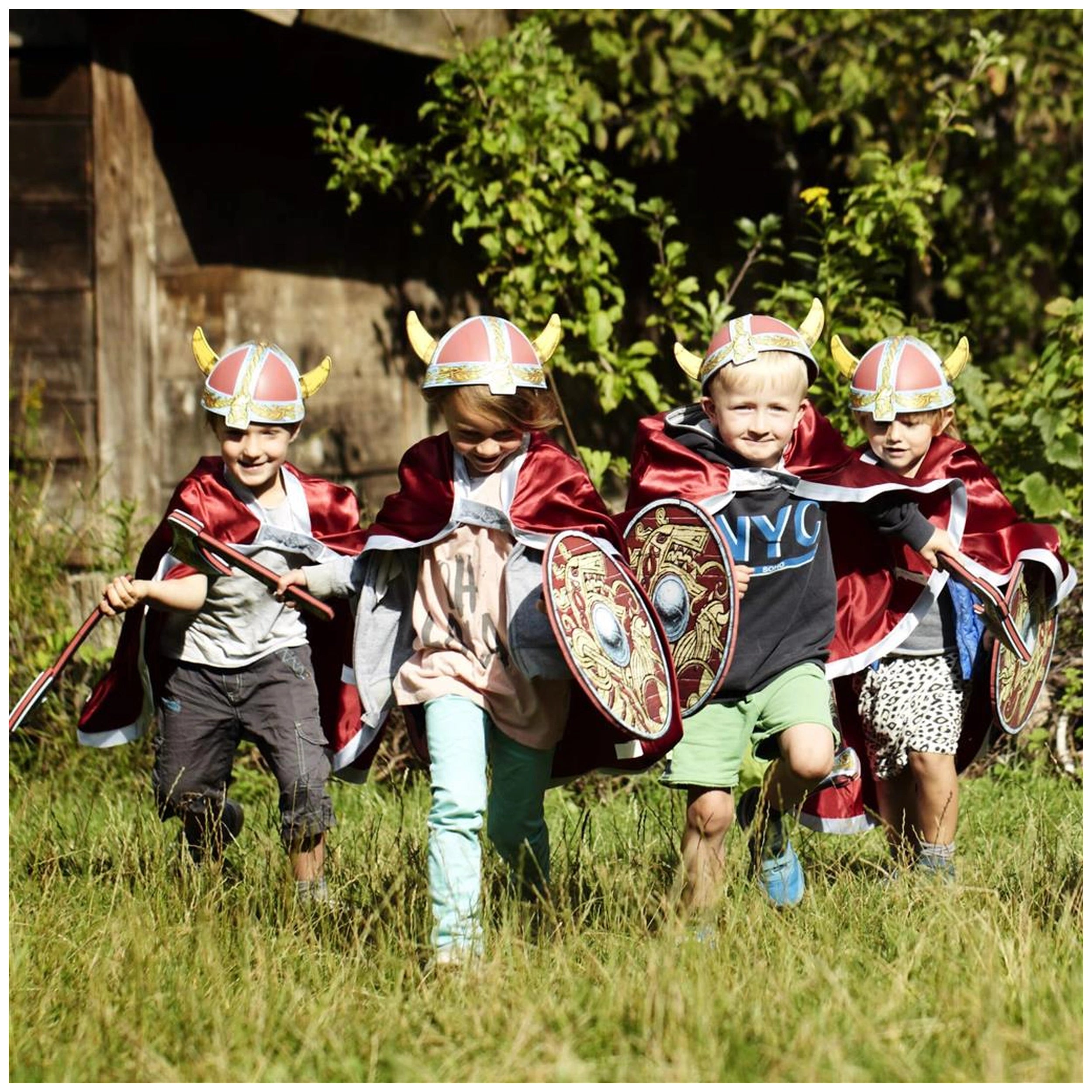 Liontouch - Escudo Vikingo - Jefe Vikingo Harald - Profesiones de Imaginación y Juego de Roles