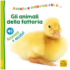 MACRO JUNIOR - Animales de granja Escucha y Adivina - Libros