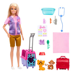 MATTEL - Barbie - Juego de Rescate y Liberación de Animales - Muñecas, Juegos de Juego y Figuras de Juguete