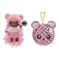 MGA - Muñecas - Na! Na! Na! Surprise Glam Serie 1 Muñeca de Moda - Metálica - 3+ Años