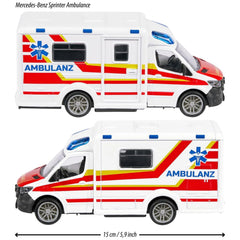 Majorette - Ambulancia Mercedes-Benz Sprinter - Vehículos de Juego