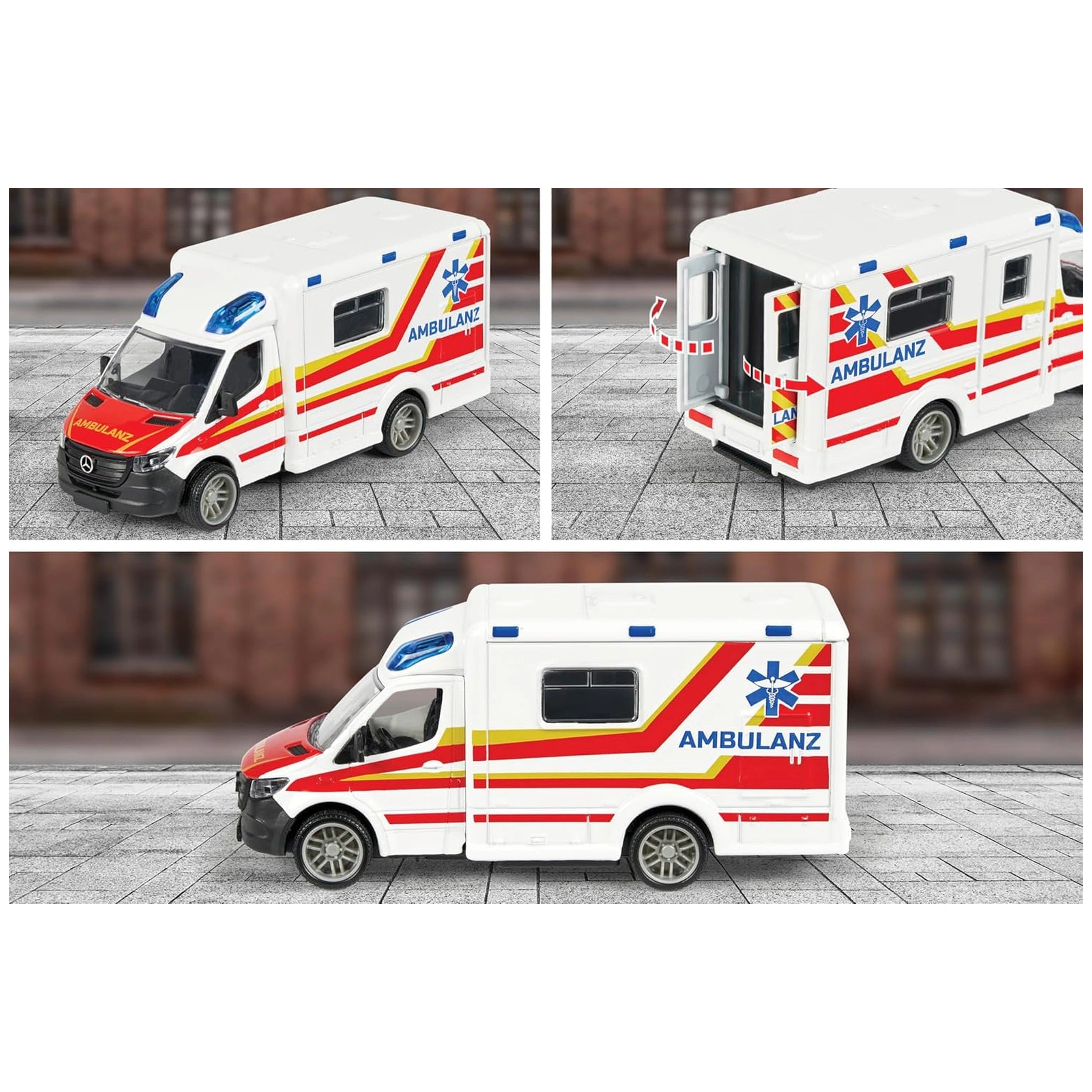 Majorette - Ambulancia Mercedes-Benz Sprinter - Vehículos de Juego