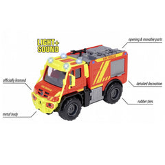 Majorette - Camión de Bomberos Unimog U530 - Vehículos de Juego