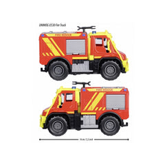 Majorette - Camión de Bomberos Unimog U530 - Vehículos de Juego