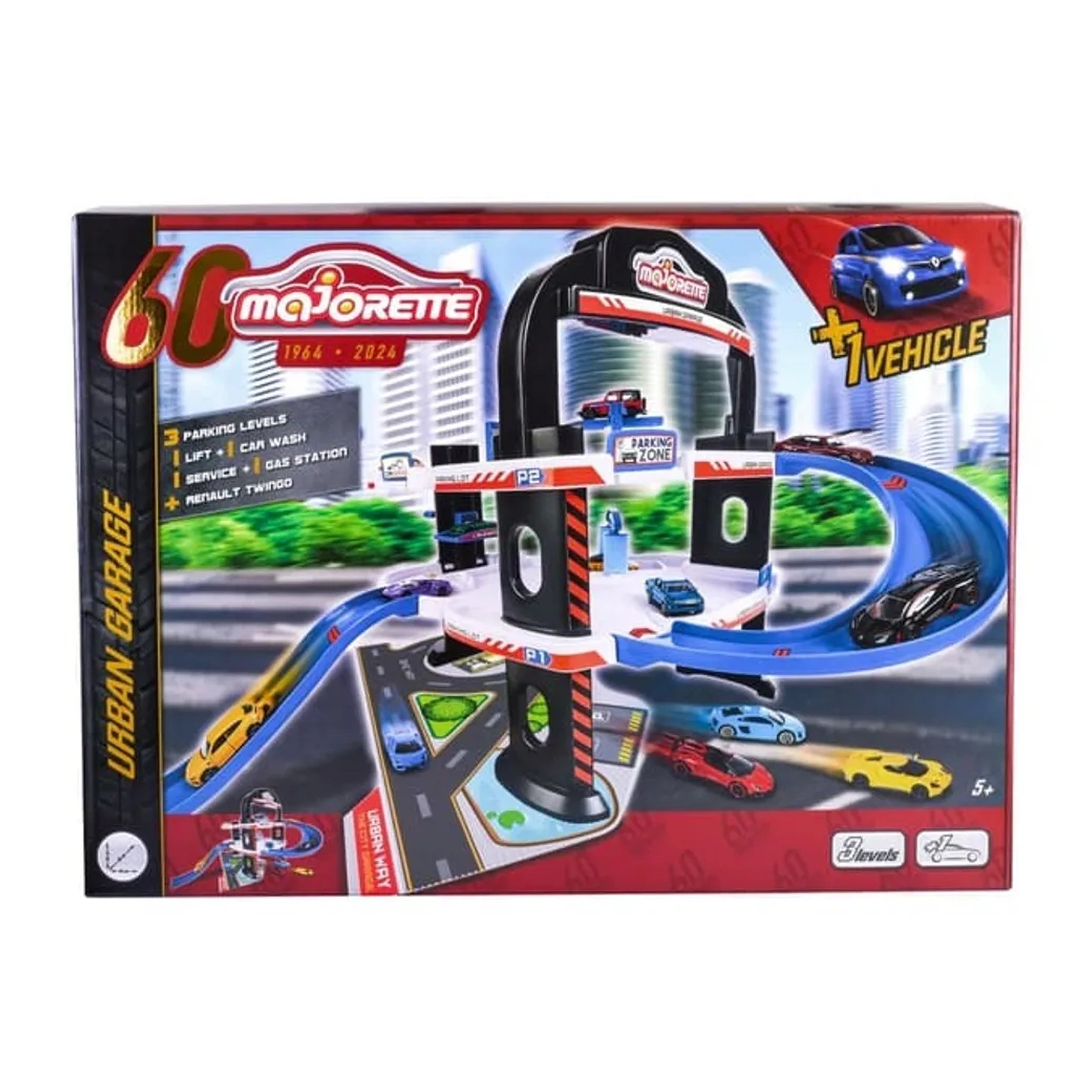 Majorette - Urban Garage 60 Years Anniversary Toy Playsets