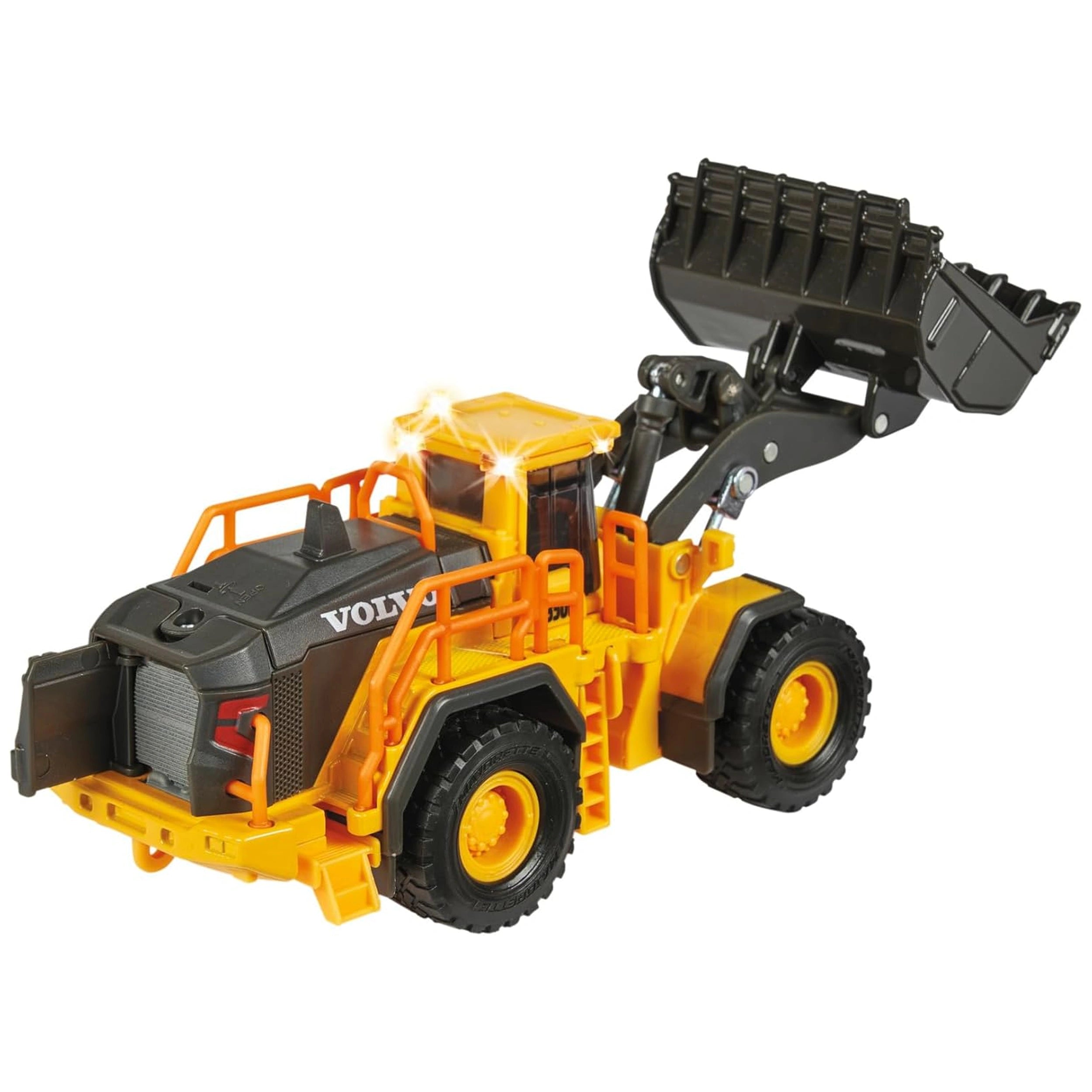 Majorette - Cargadora de Ruedas Volvo - Vehículos de Juego