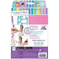 Make It Real - Fashion Design Design Book Blooming Creativity - Arts & Crafts