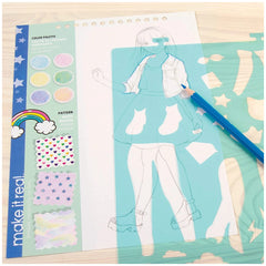 Make It Real - Fashion Design Sketchbook Digital Dream - Arts & Crafts