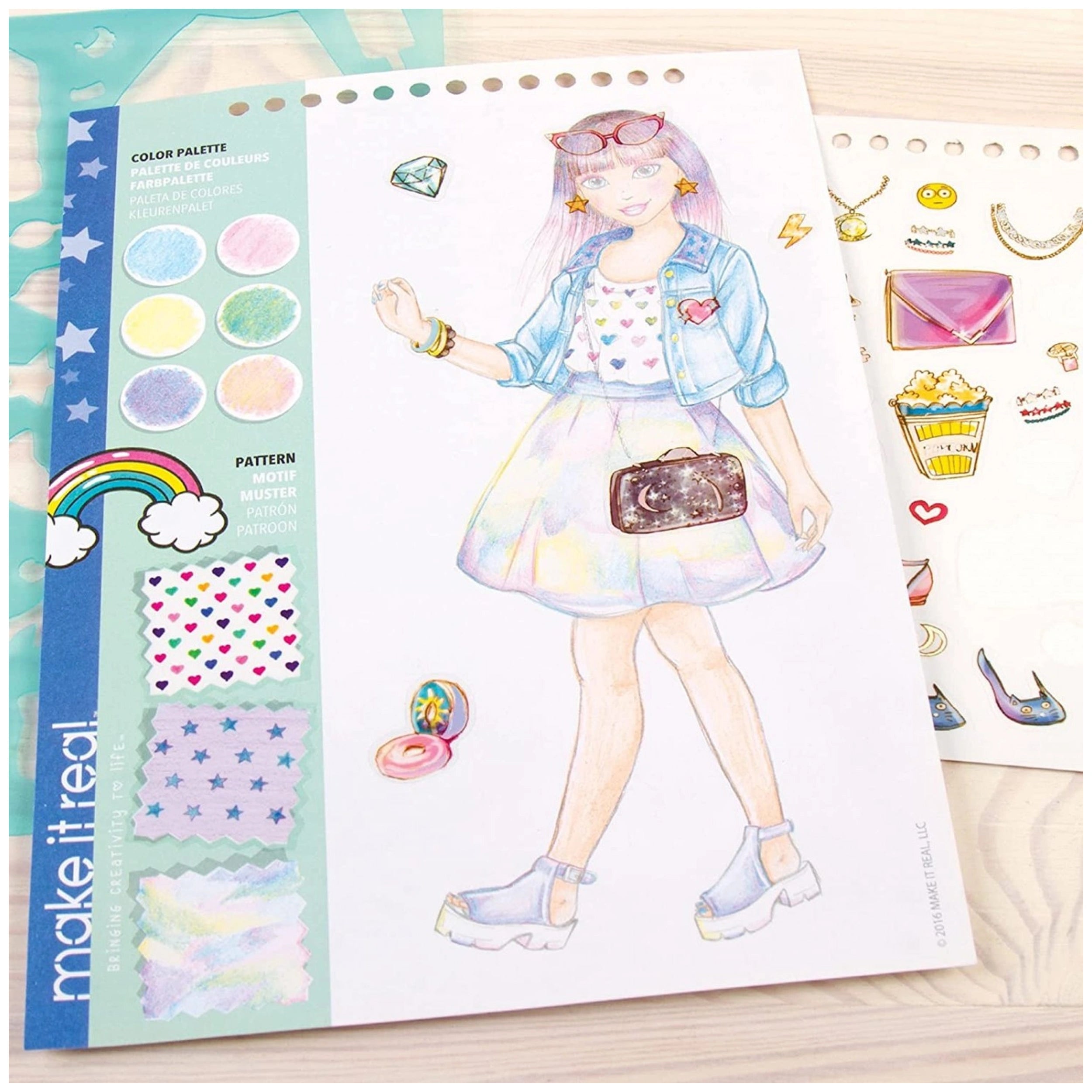 Make It Real - Fashion Design Sketchbook Digital Dream - Arts & Crafts