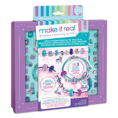 Make It Real - Halo Charms Bracelets True Blue - Arts & Crafts