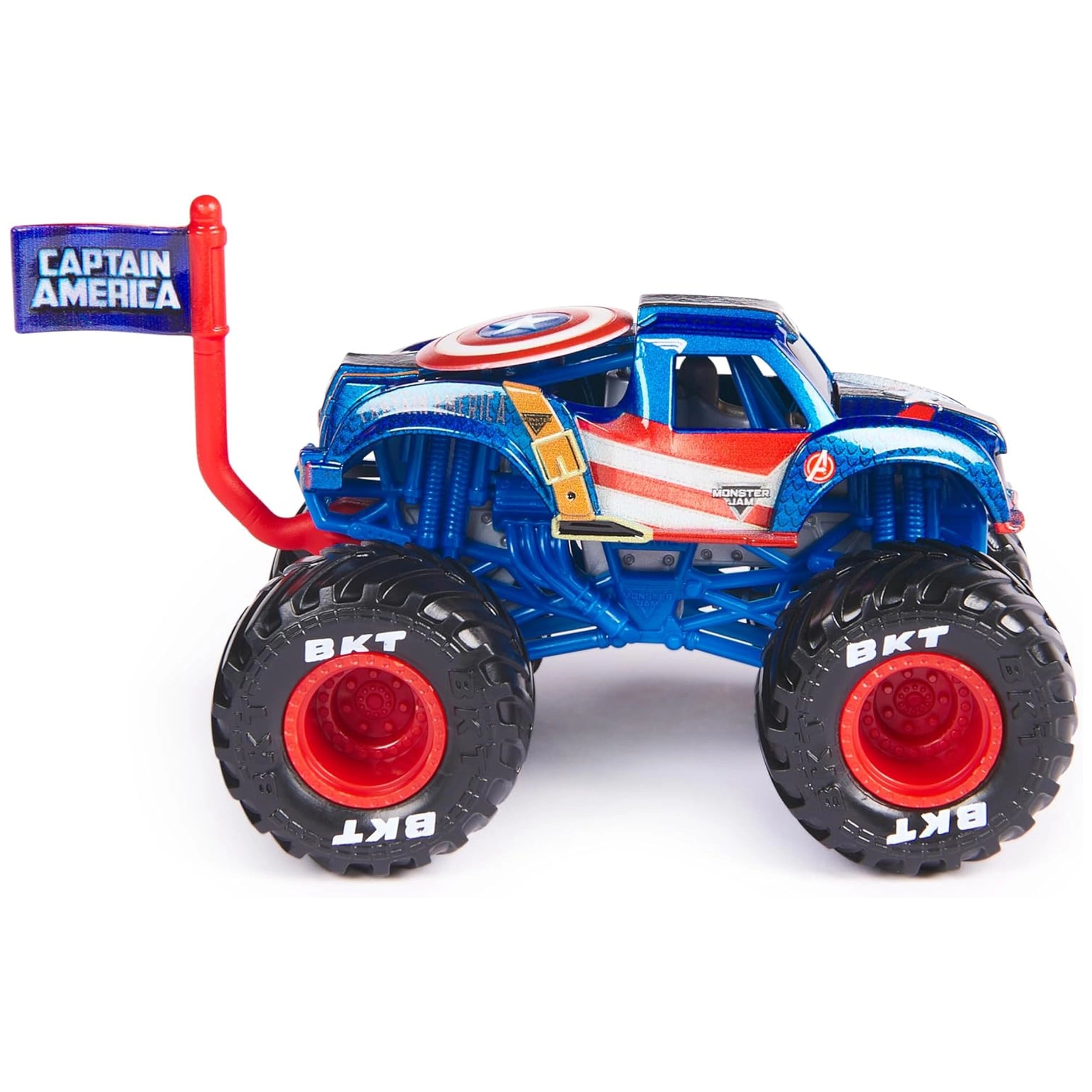 Marvel - Monster Jam Truck - Figuras de Acción y Juguetes