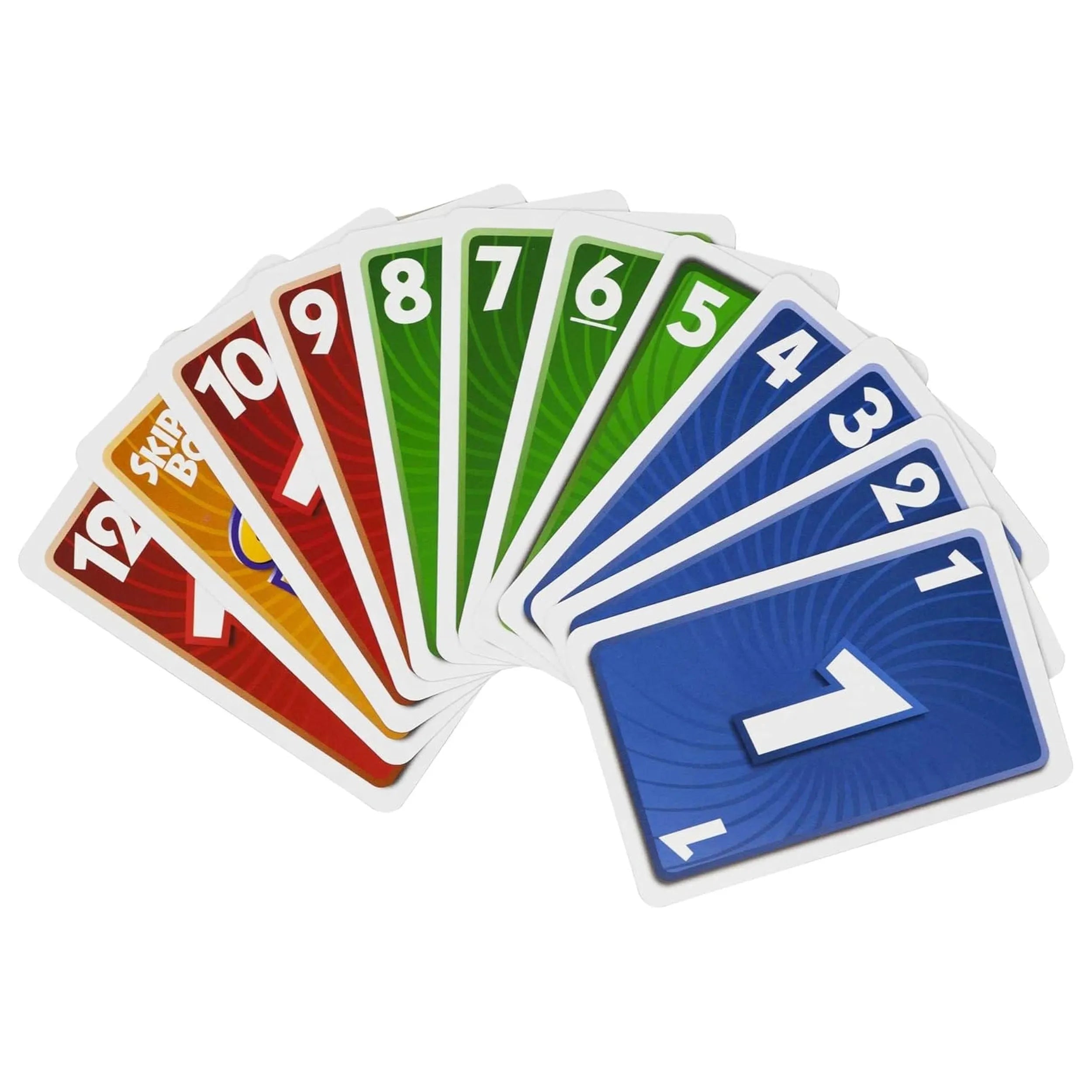 Mattel - Juego de cartas de secuenciación definitivo Skip-Bo