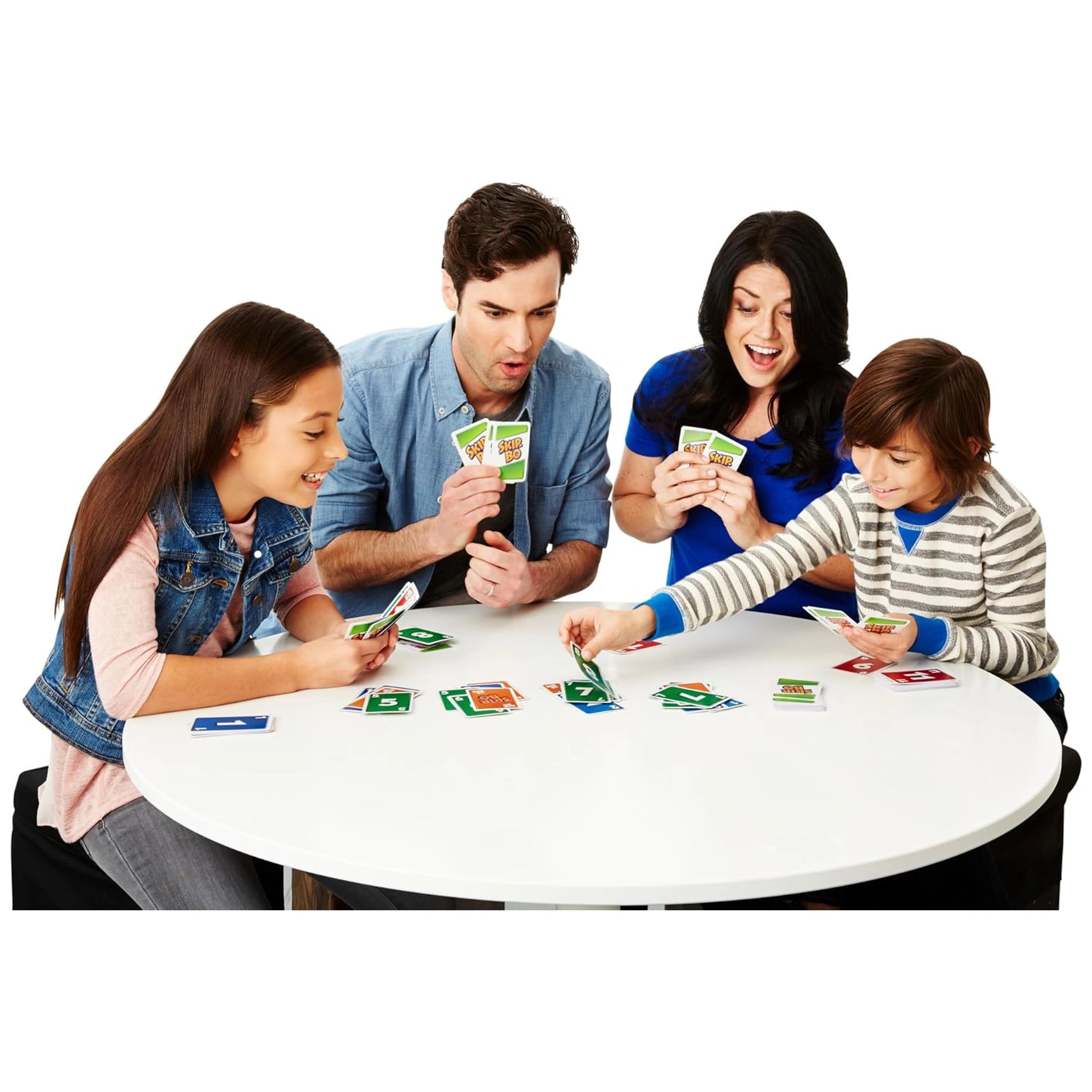 Mattel - Juego de cartas de secuenciación definitivo Skip-Bo