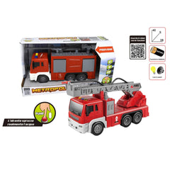 Metropoli - Adventure in the City Fire Engine Toy - Play Vehicles