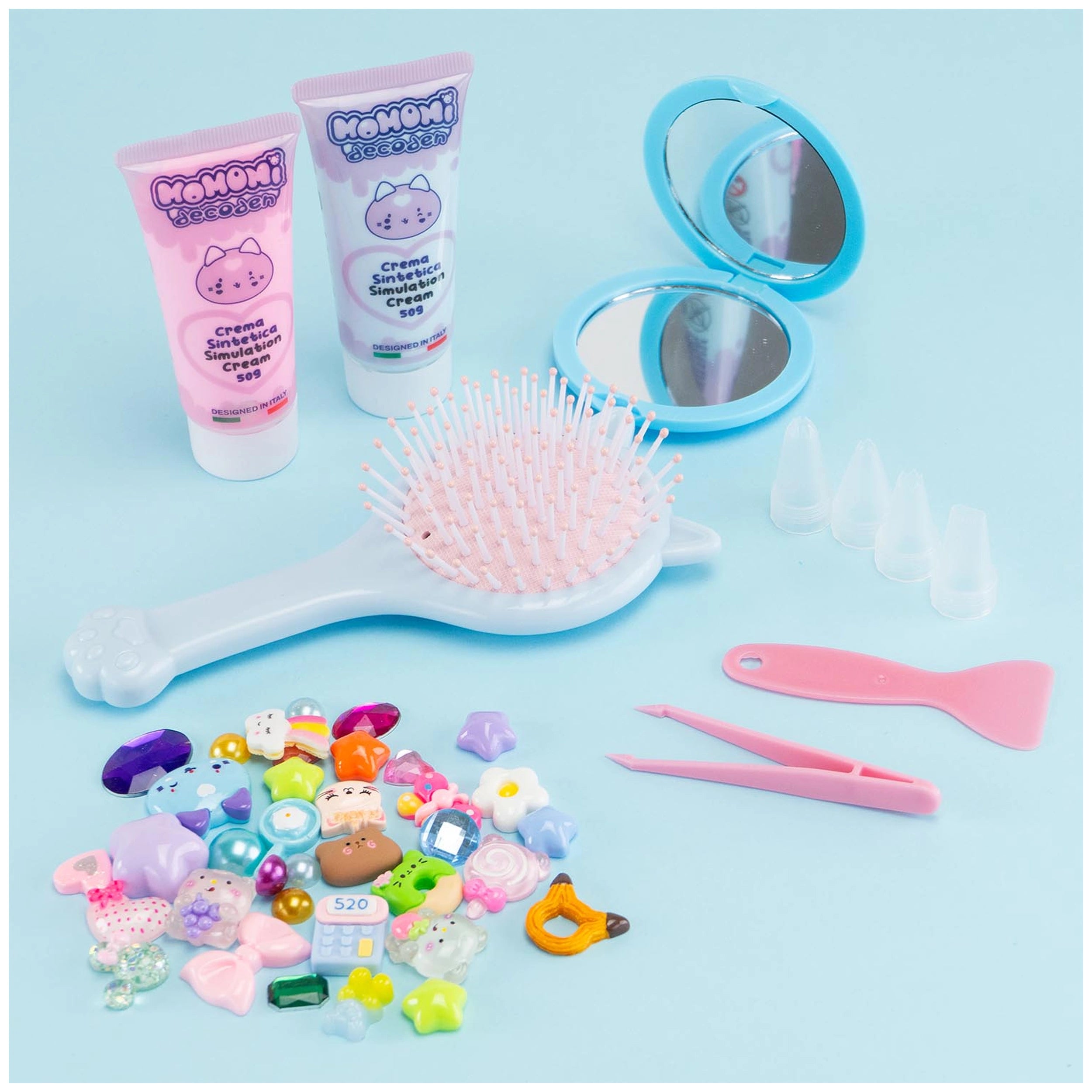 Momomi - Decoden Kawaii Artist Creamy Mirror and Brush - Arts & Crafts