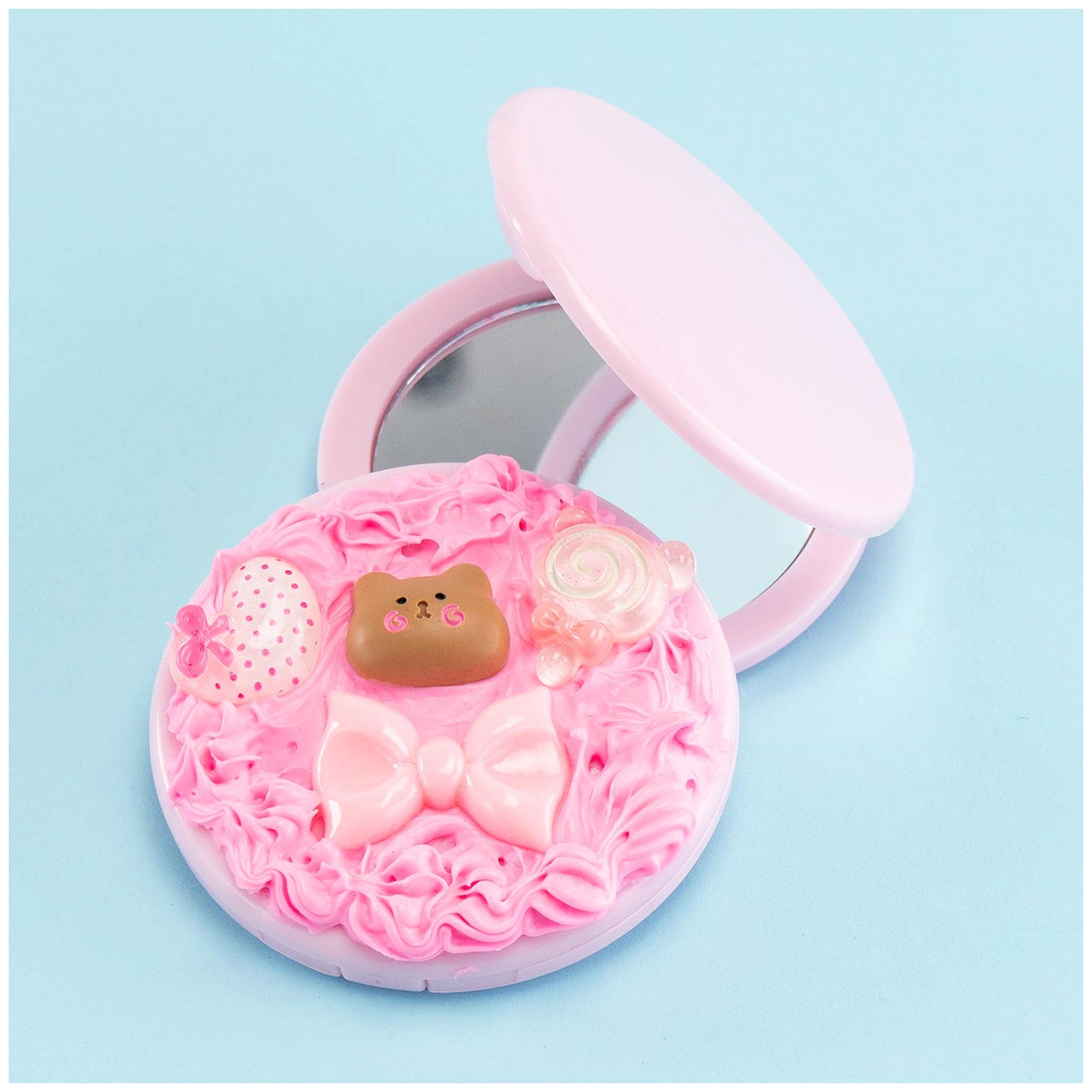 Momomi - Decoden Kawaii Artist Creamy Mirror and Brush - Arts & Crafts