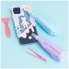 Momomi - Funda de teléfono Creamy Decoden Kawaii - Artes y Manualidades
