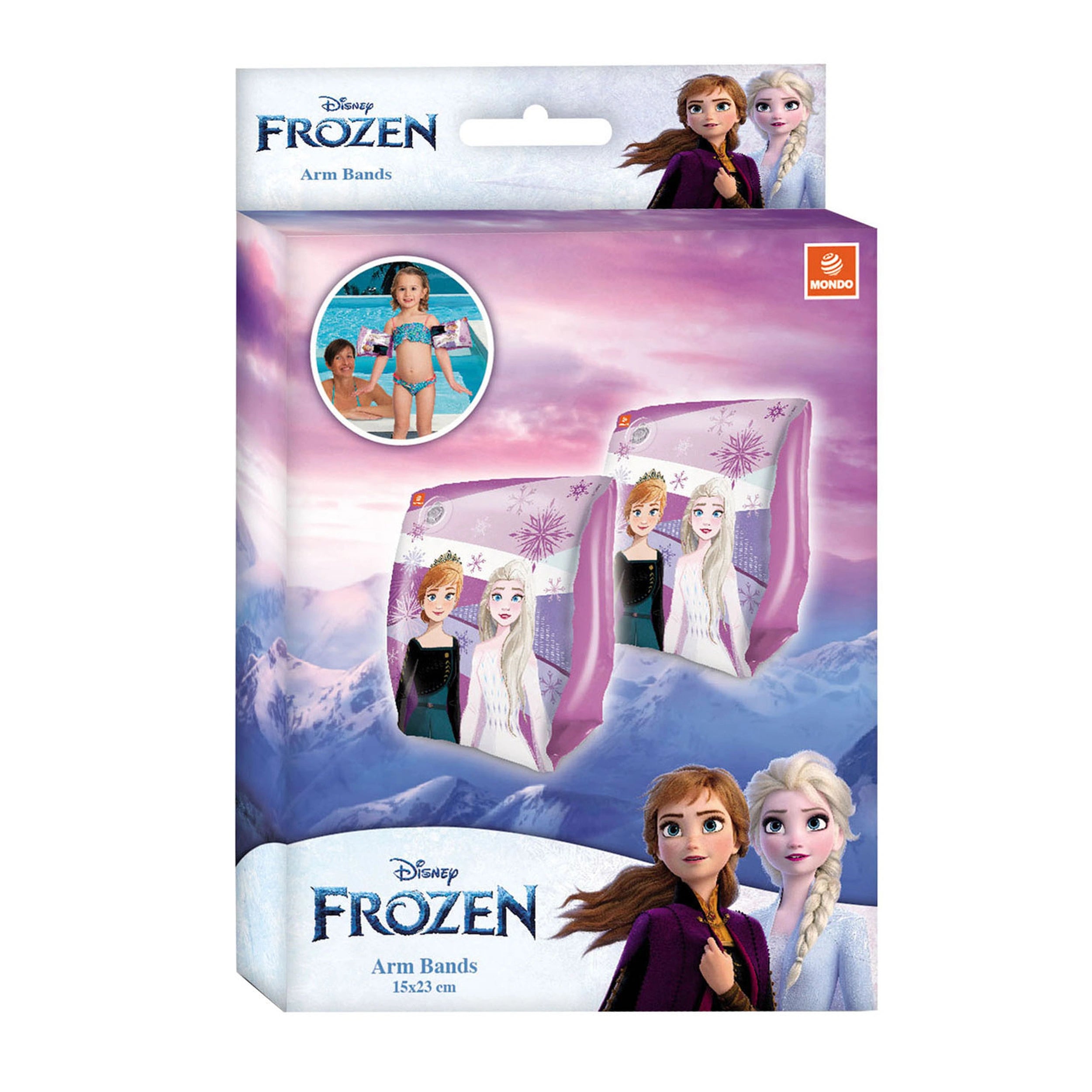 Mondo - Disney-Frozen-Brazaletes Inflables - Juguetes de Arena para Playa