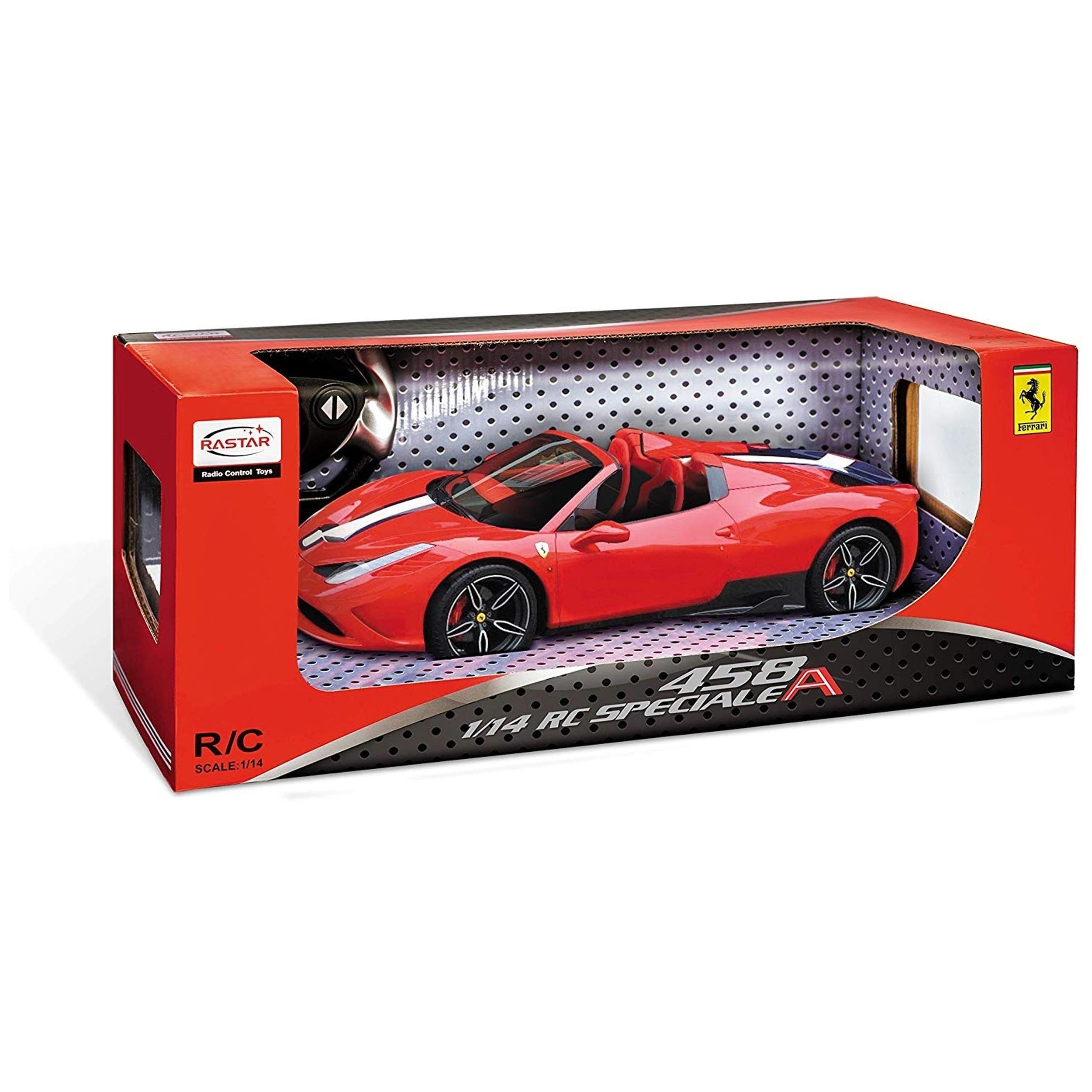 Mondo - Farrari 458 Speciale A Radio-Controlled 2.4 GHz 1:14 Full Function with Lights - Play Vehicles