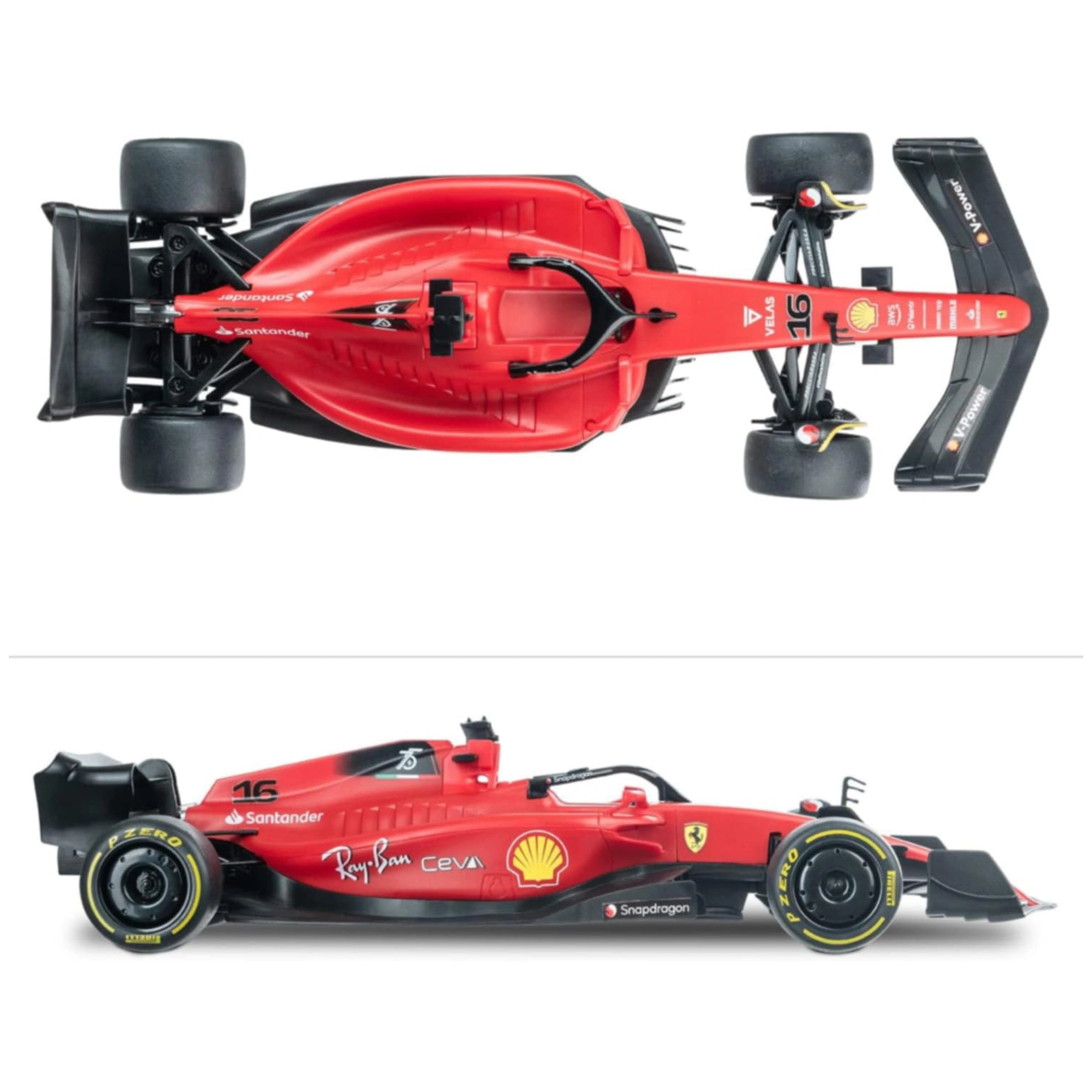 Mondo - Farrari F1 75 Radio-Controlled 2.4 GHz 1:18 Full Function - Play Vehicles