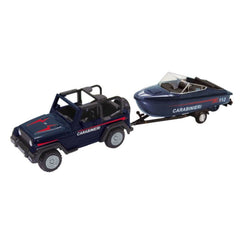 Mondo - Helicopter & Car Scecurity Team Italia 1:64 - Play Vehicles