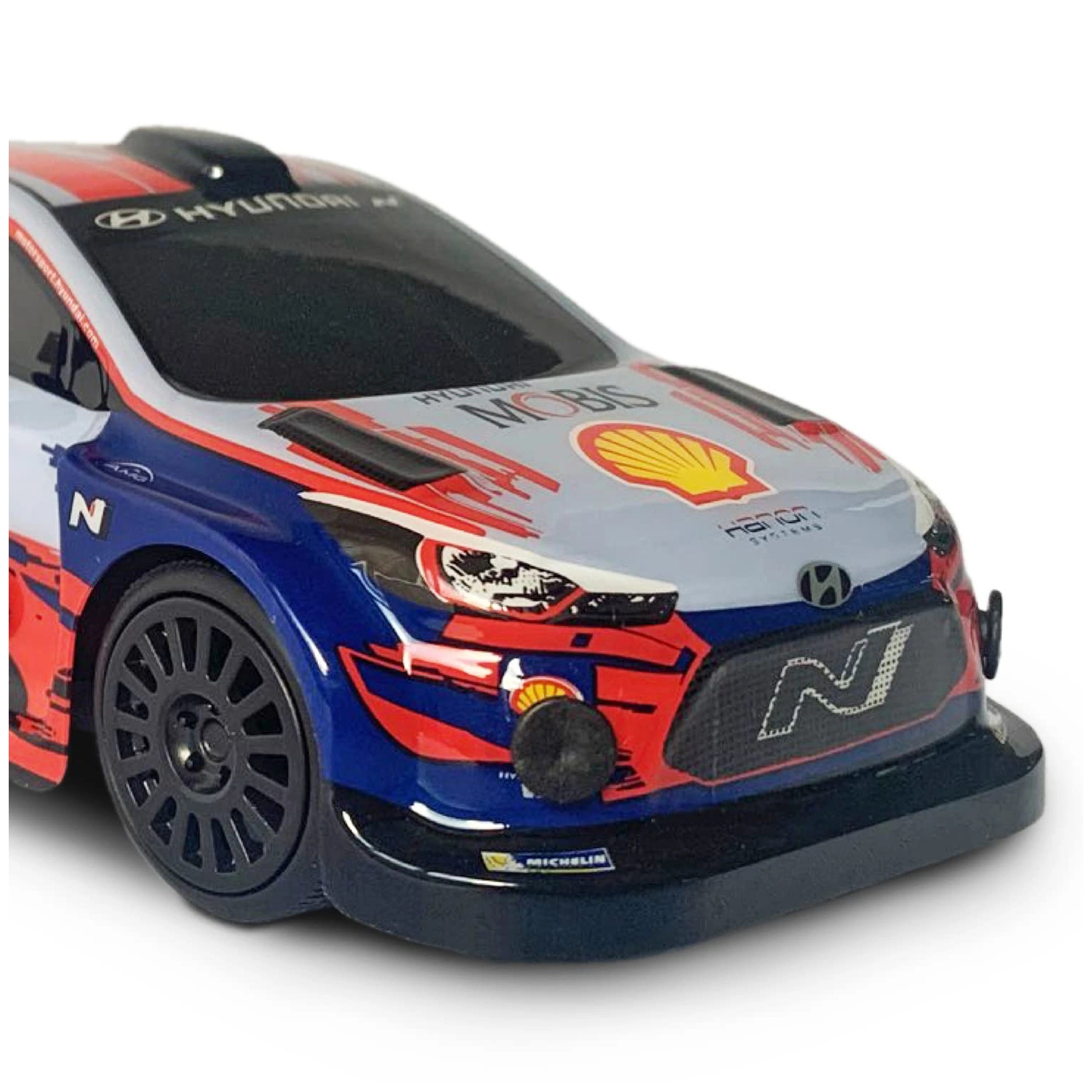 Mondo - Hyundai I20 WRC Radio-Controlled 2.4 GHz 1:28 Full Function with Lexan Body - Play Vehicles