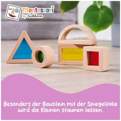 Montessori - Set de Bloques de Construcción para Ventanas - Juguetes Educativos