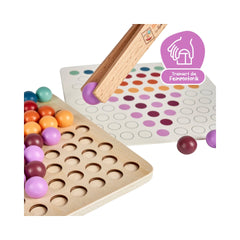 SIMBA - Montessori by Eichhorn Juego de Perlas Clasificadoras - Juguetes Educativos - 4 Años - 58701324