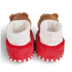 NICI - Botas de bebé con sonajero FC Bayern Munich Oso Berni - Juguetes de actividad para bebés