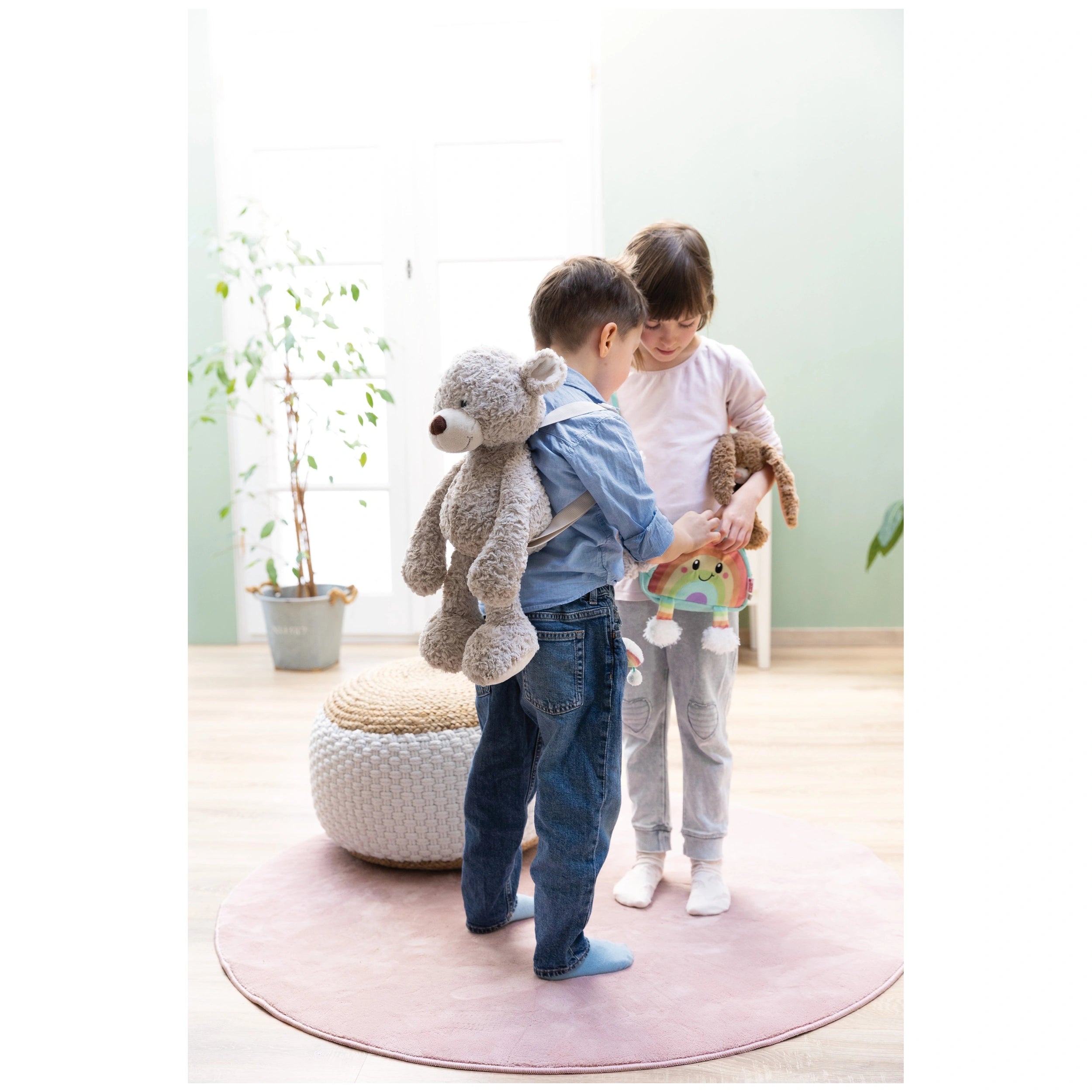 NICI - Backpack Bear Finni - Baby Activity Toys