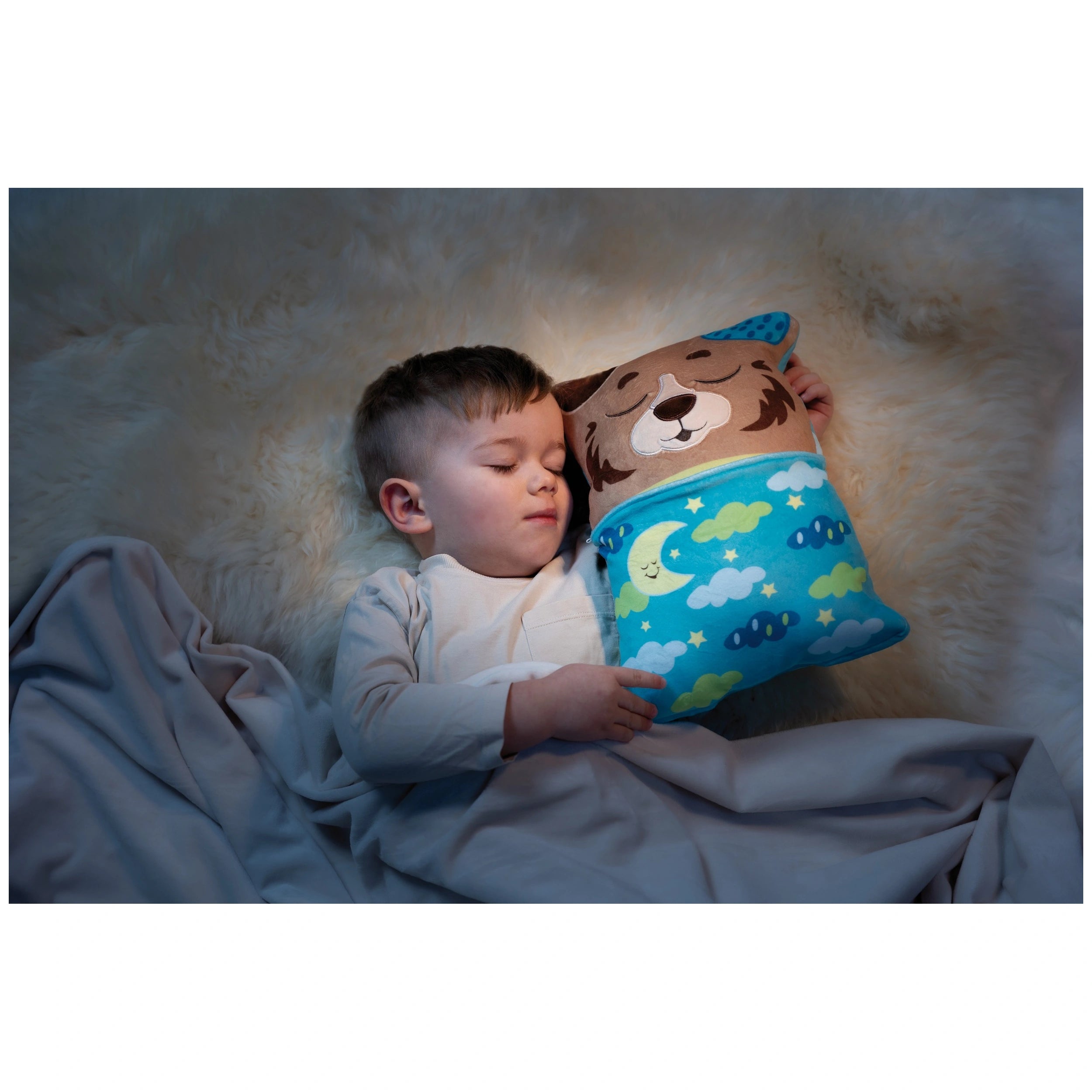 NICI - Cosidoos - Reversible Soft Toy Bear - Stuffed Animals
